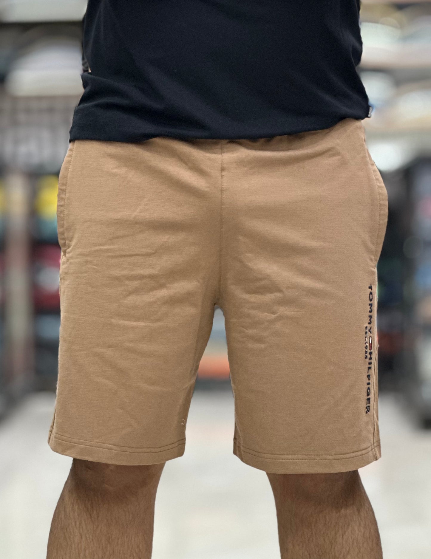 Cotton shorts with heavy GSM