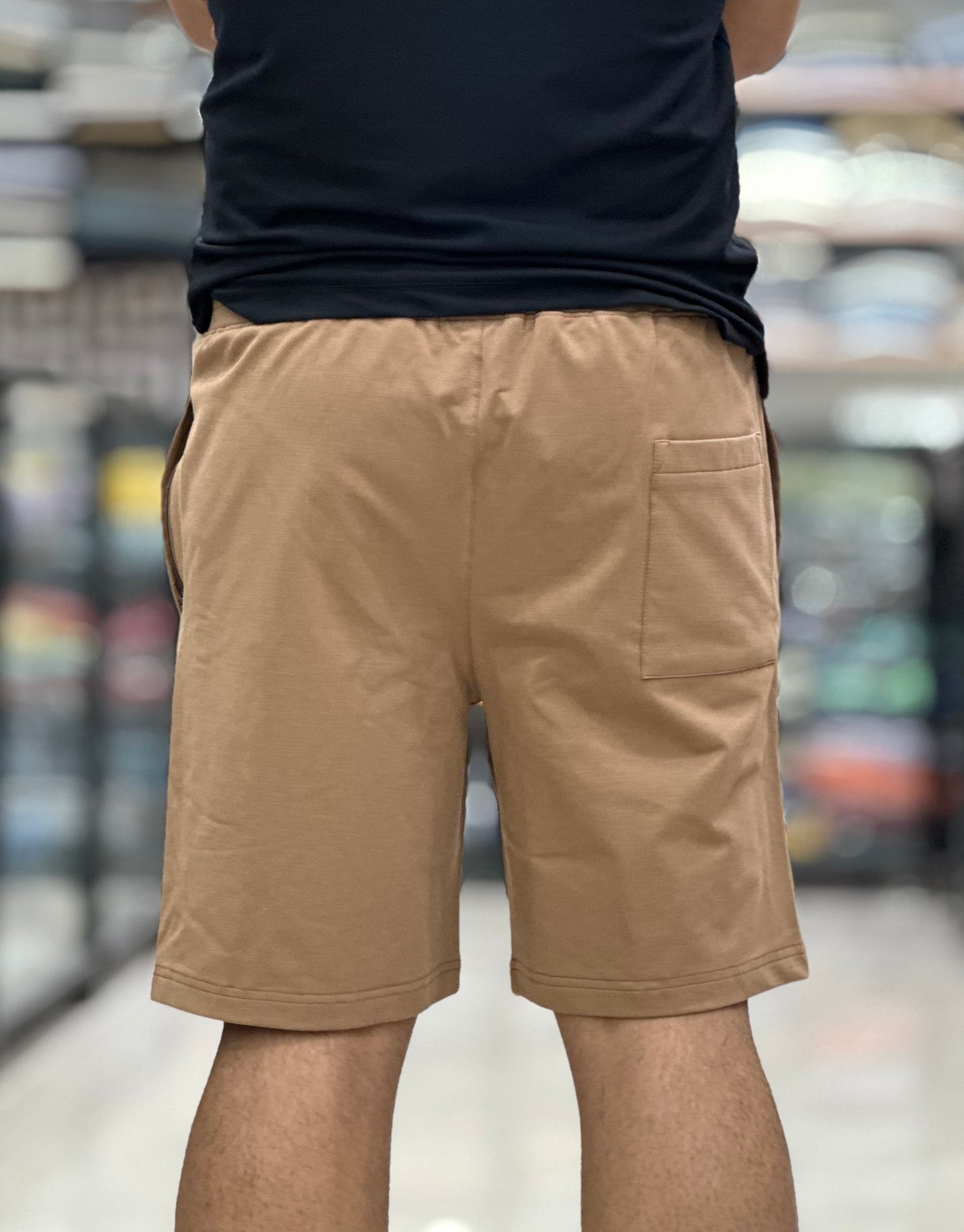 Cotton shorts with heavy GSM