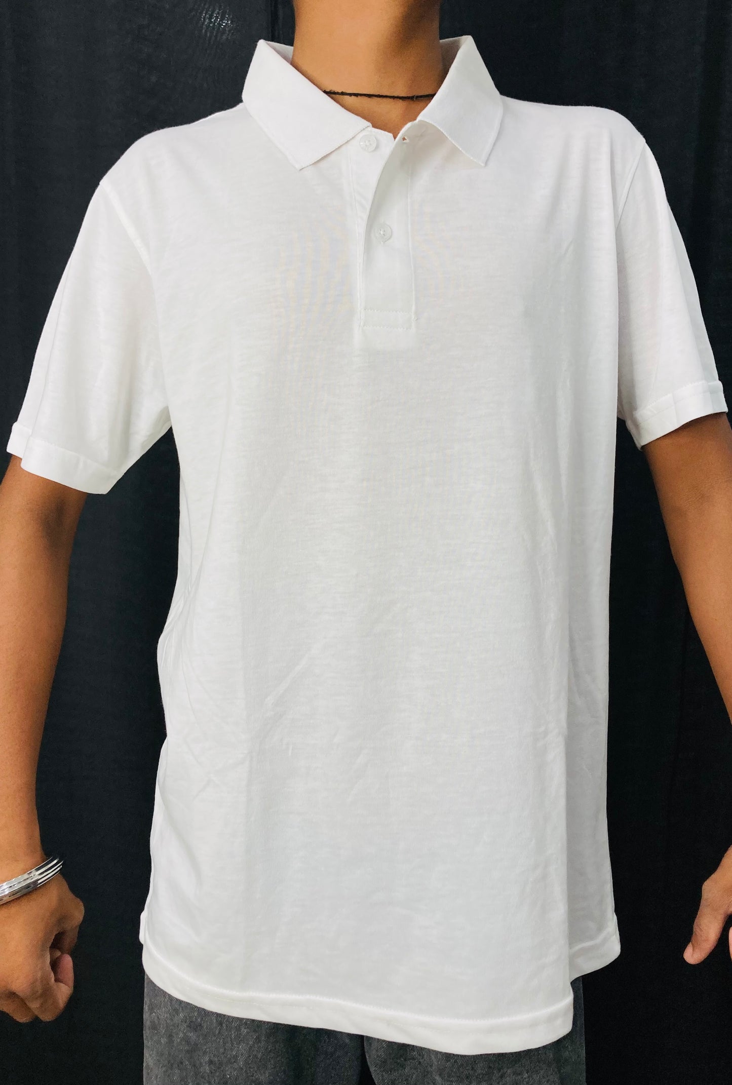 COLLAR TEE