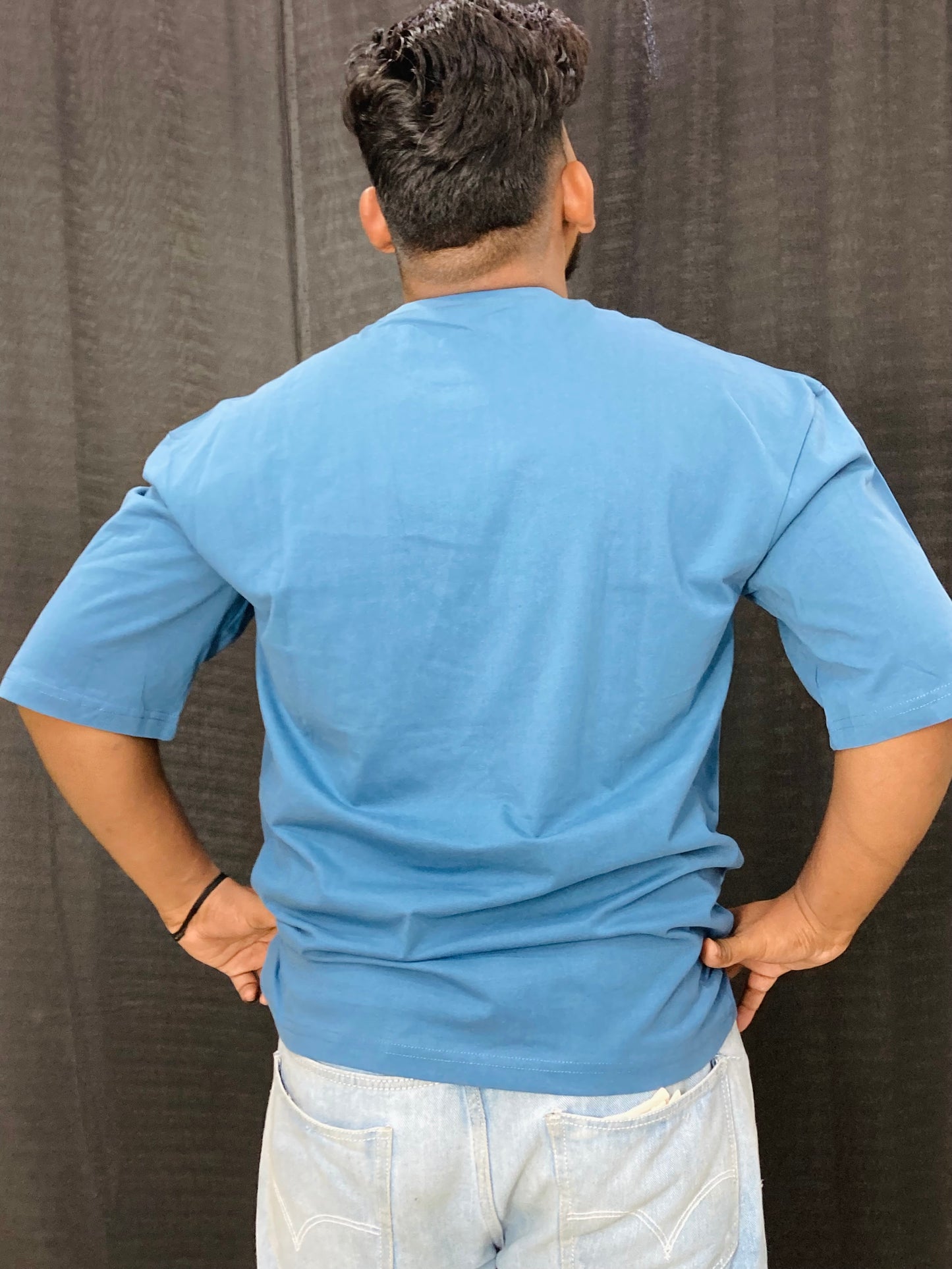 Plain Drop Shoulder Tee