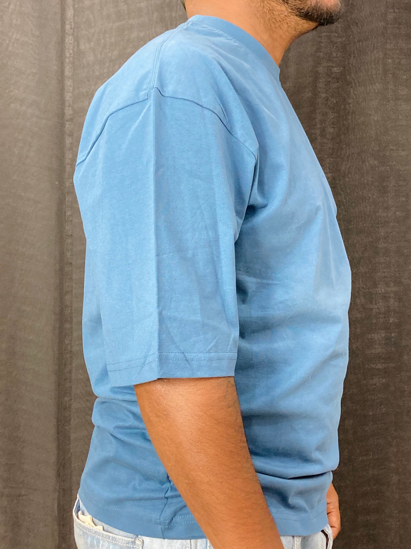 Plain Drop Shoulder Tee
