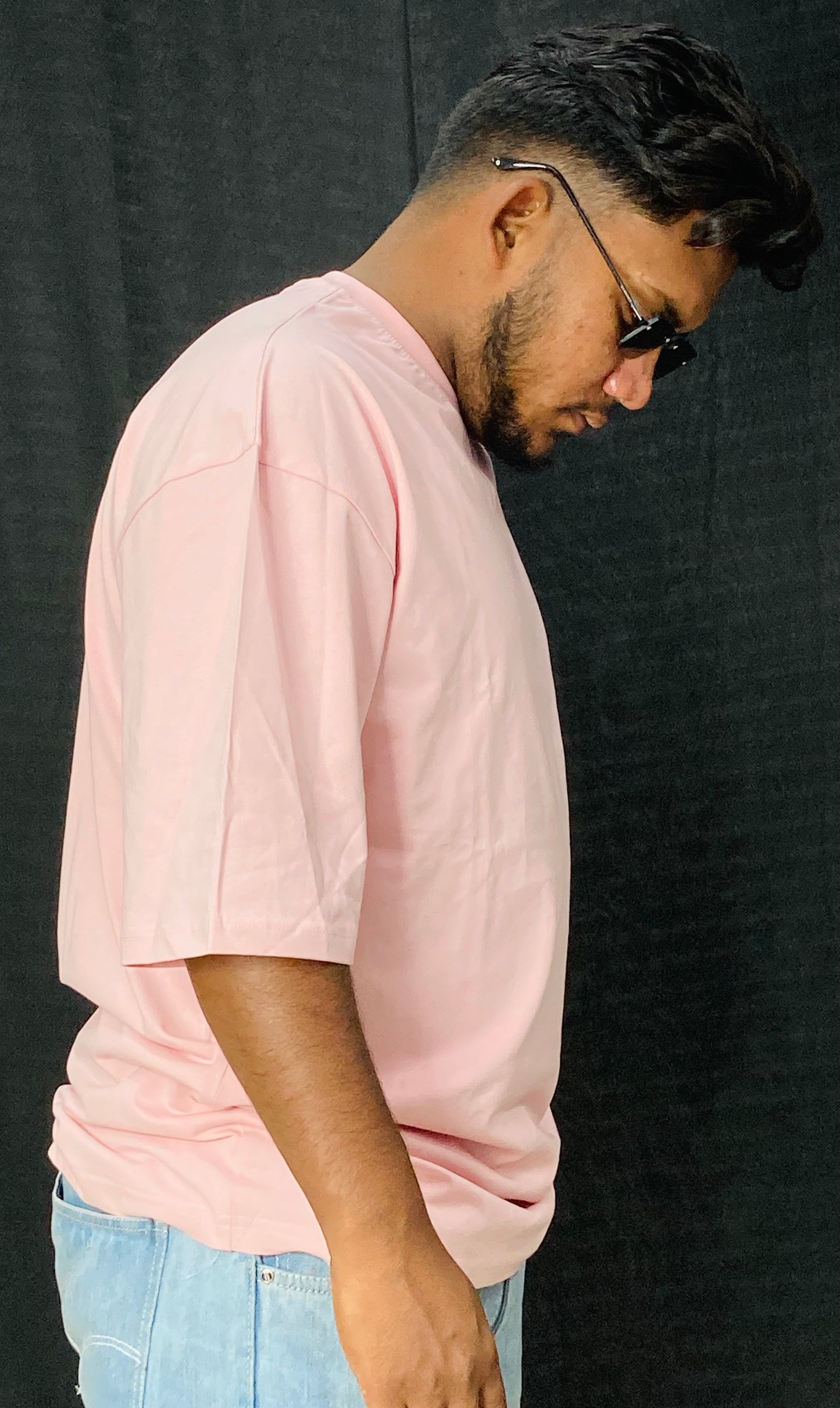 Plain Drop Shoulder Tee