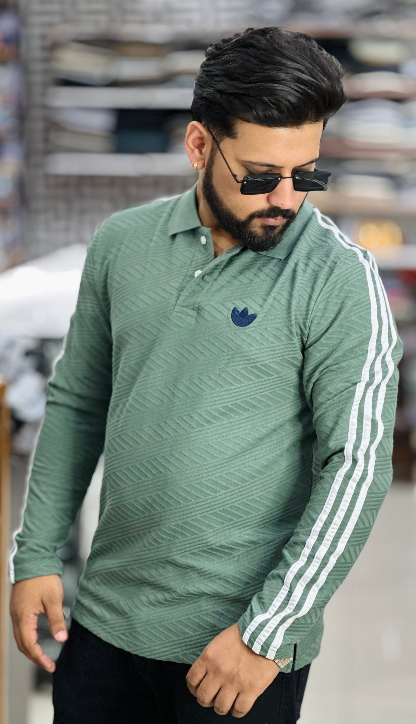 Full sleeves Tee with Sidebones