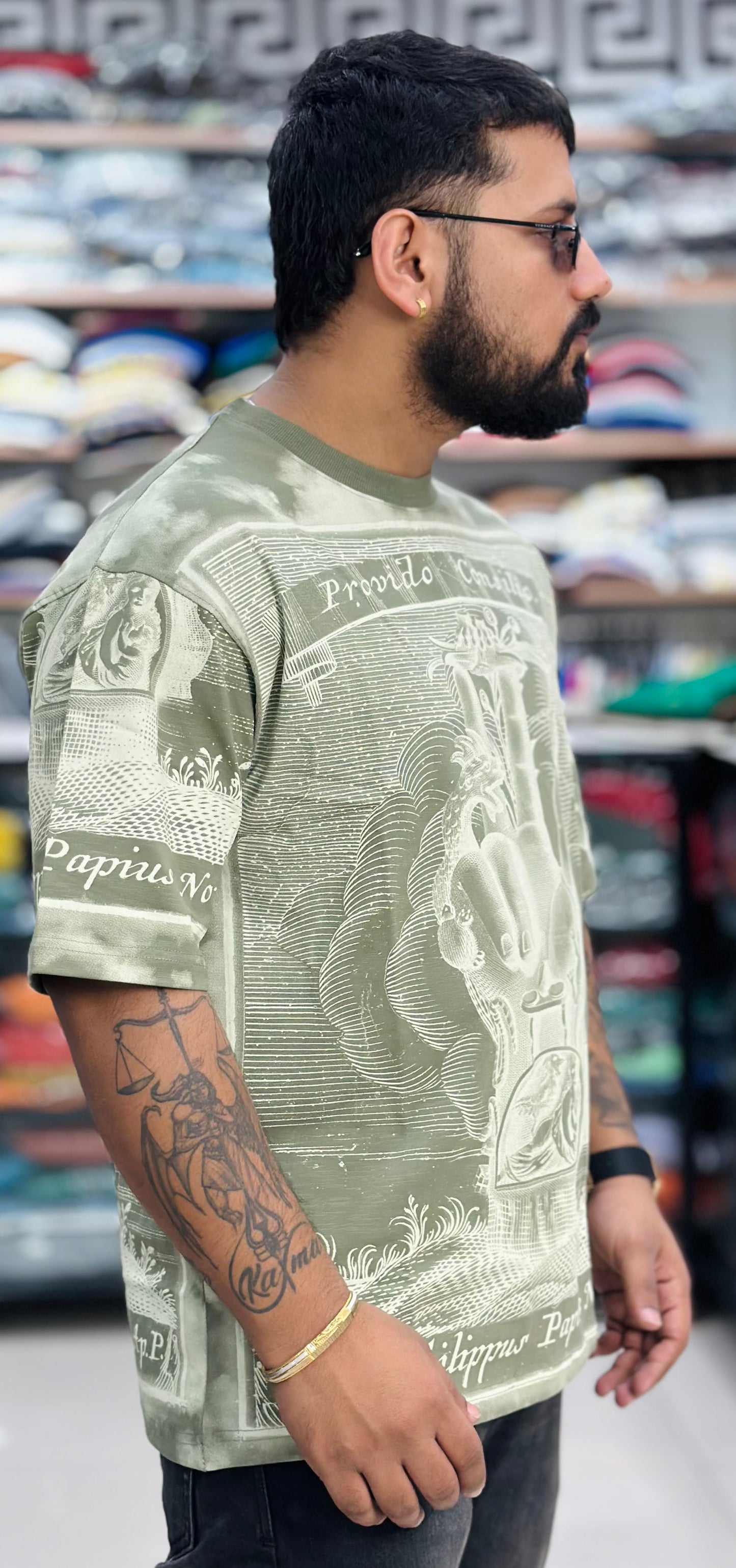 Full Print Drop Tee