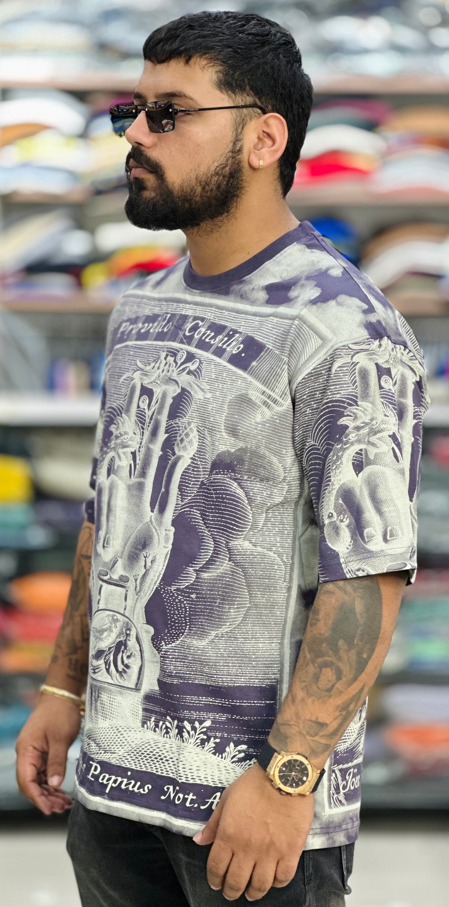 Full Print Drop Tee
