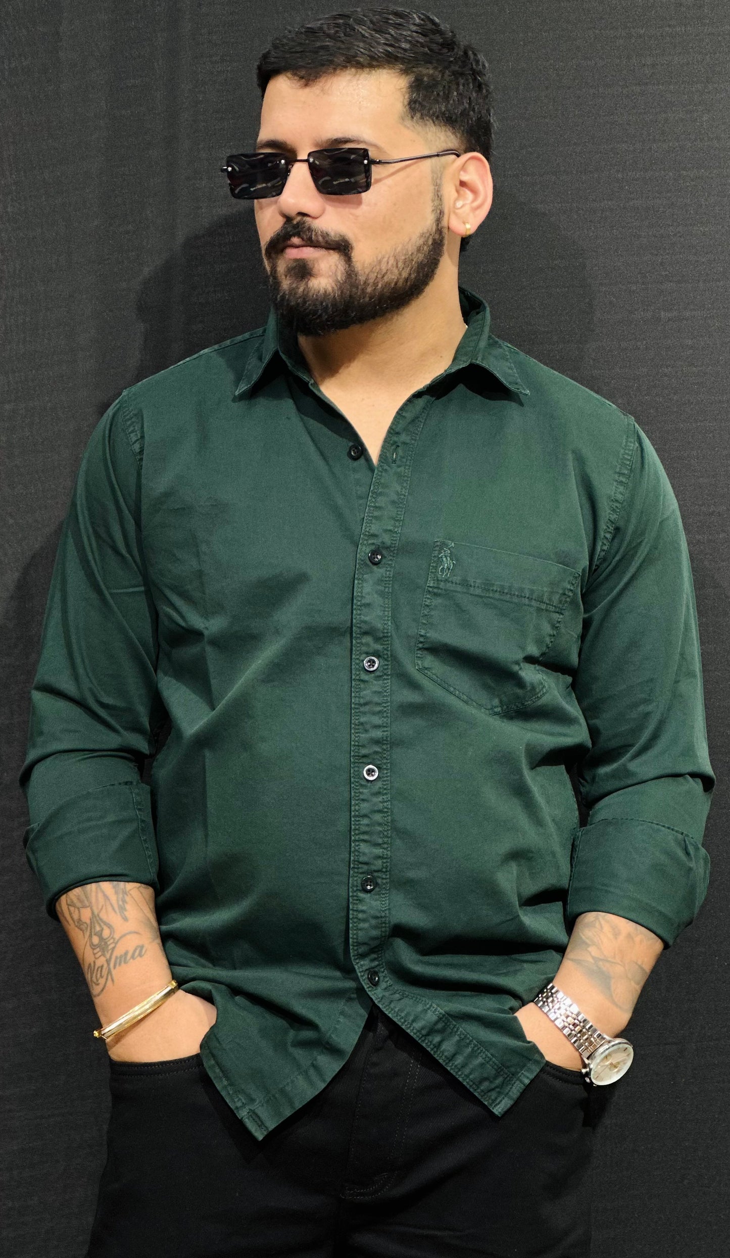 Side Pocket Casual Shirt