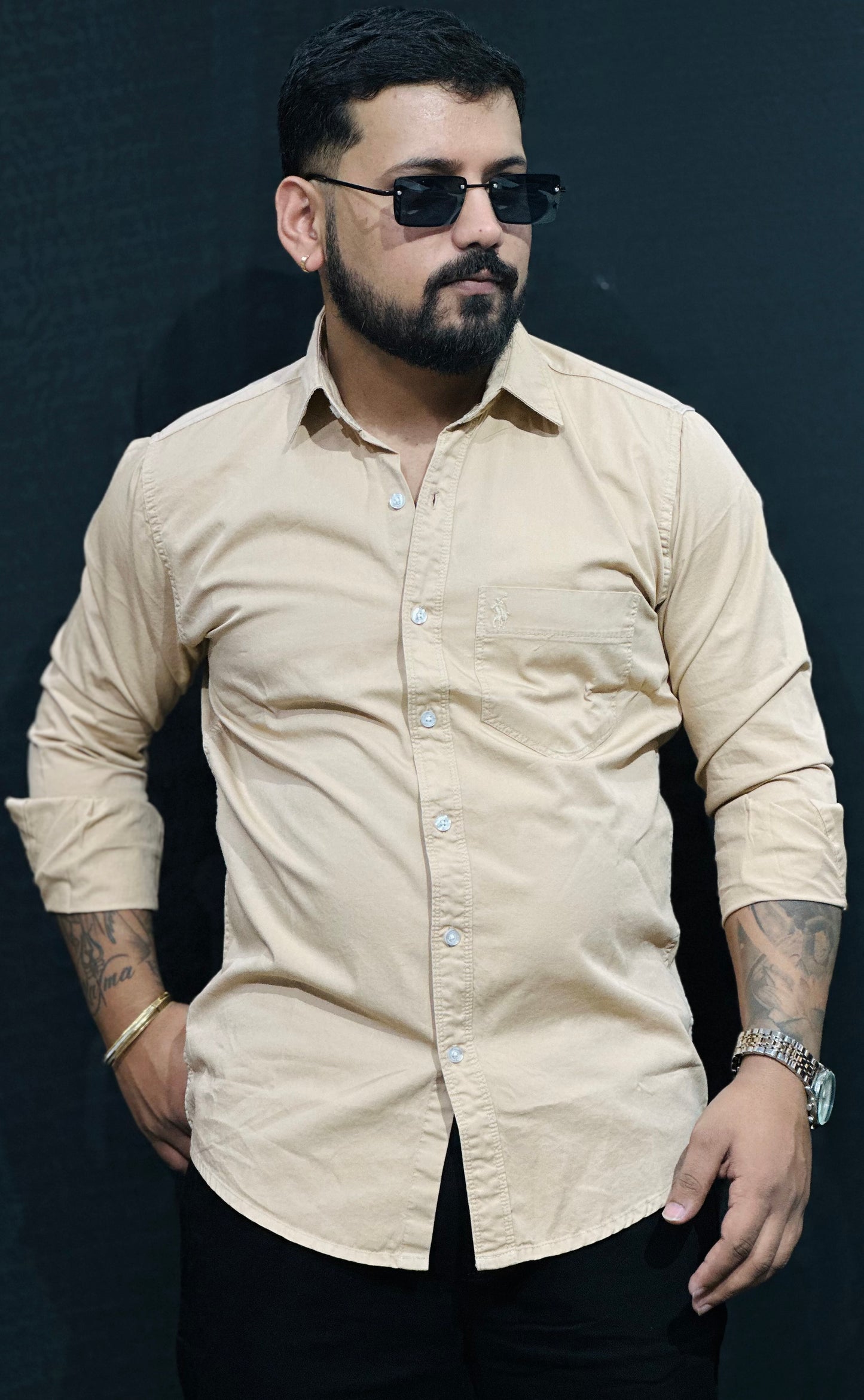 Side Pocket Casual Shirt