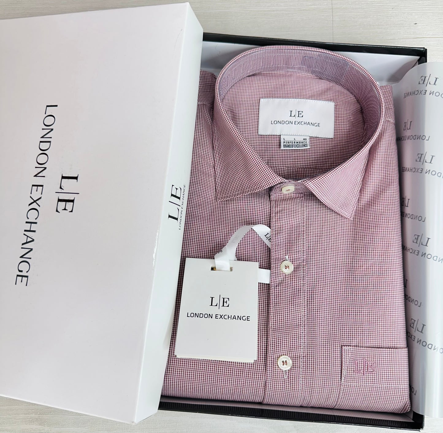 Micro check Shirts