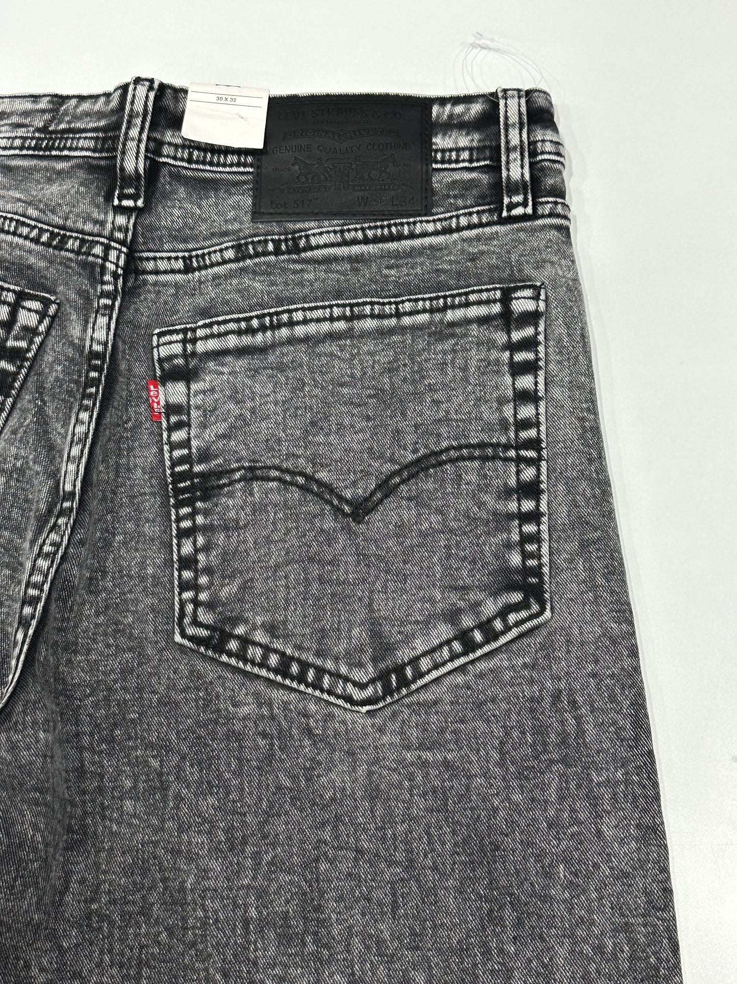BLACK AND CARBON DENIM