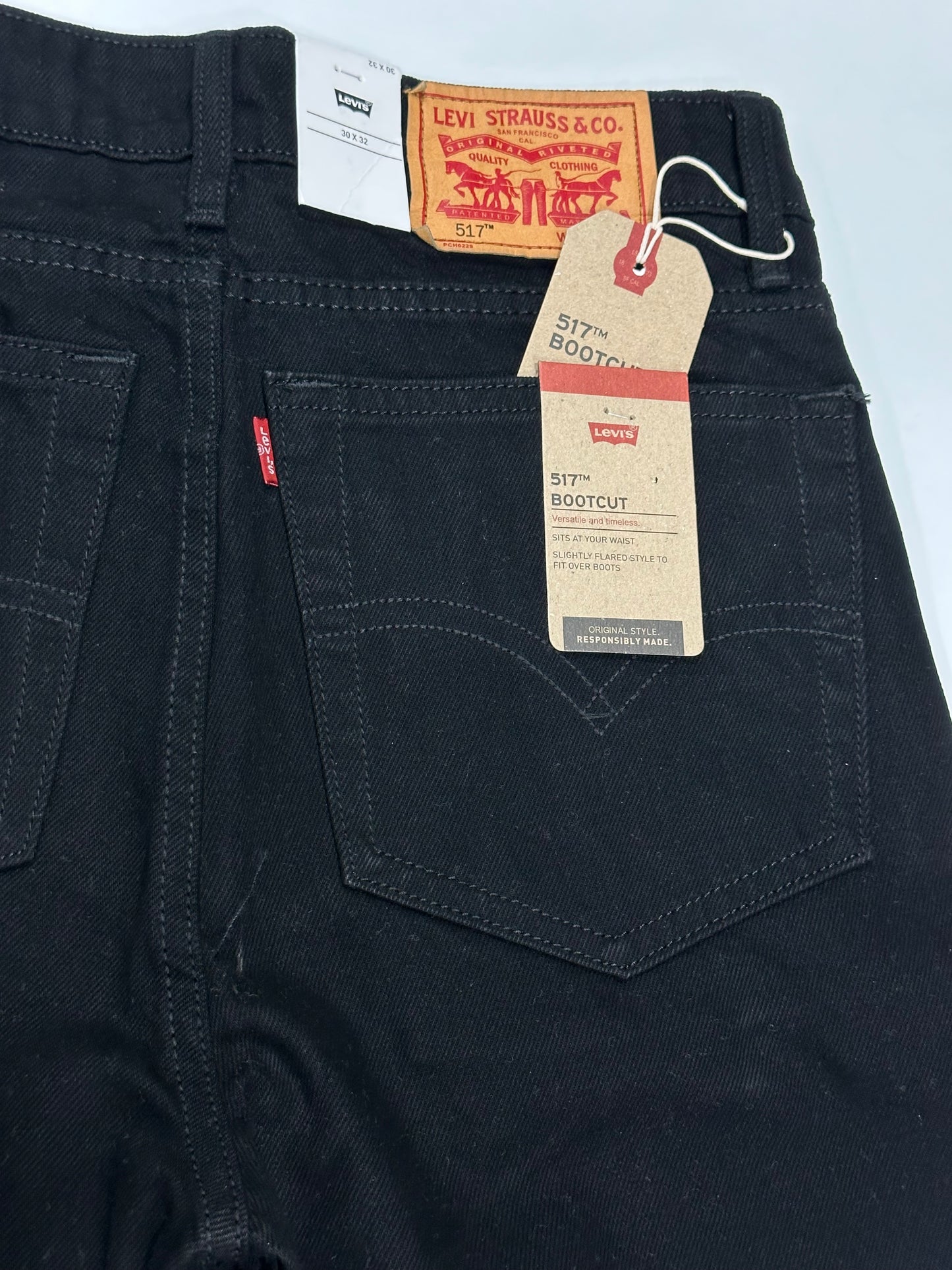 BLACK AND CARBON DENIM