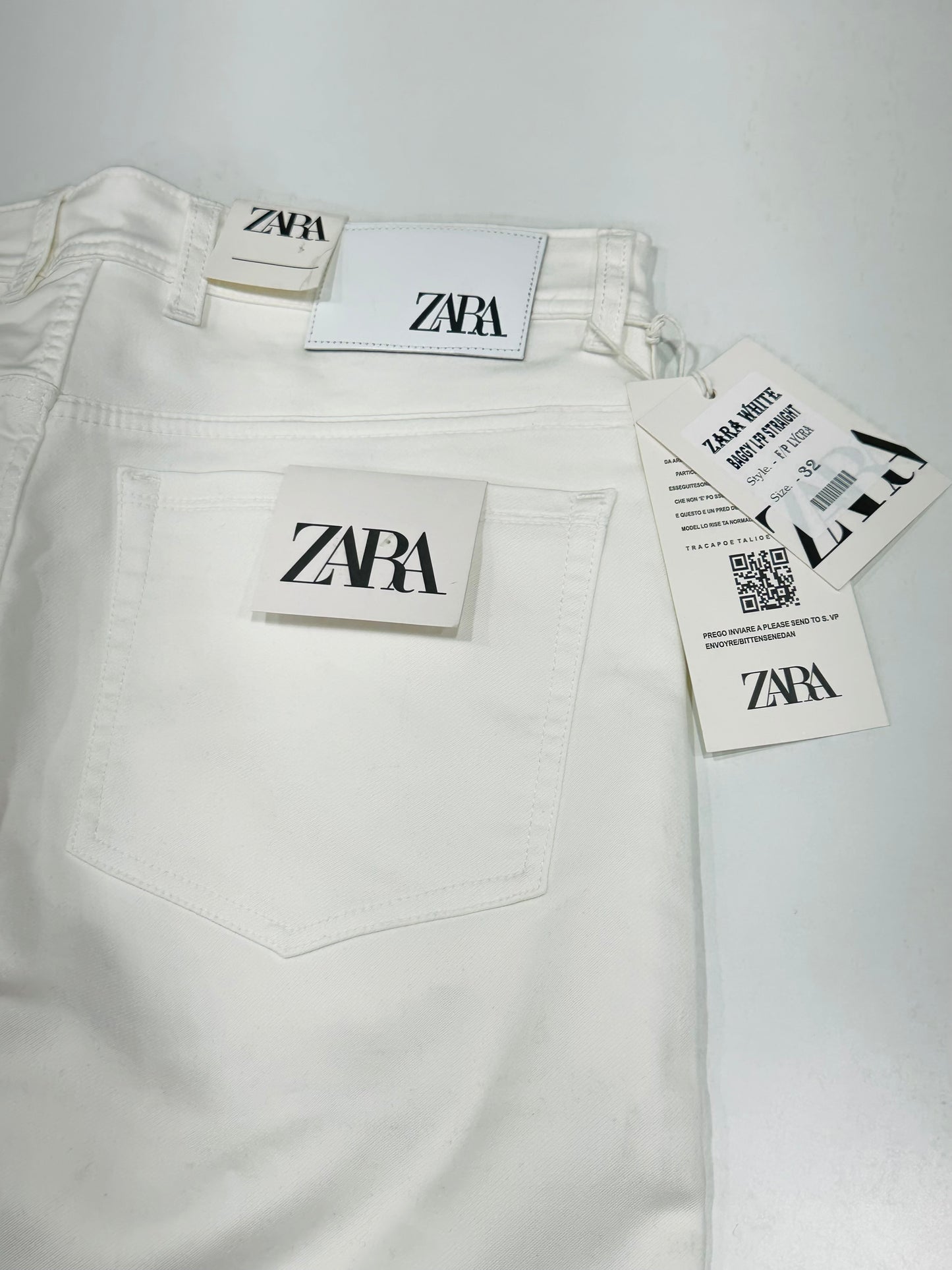 White jeans