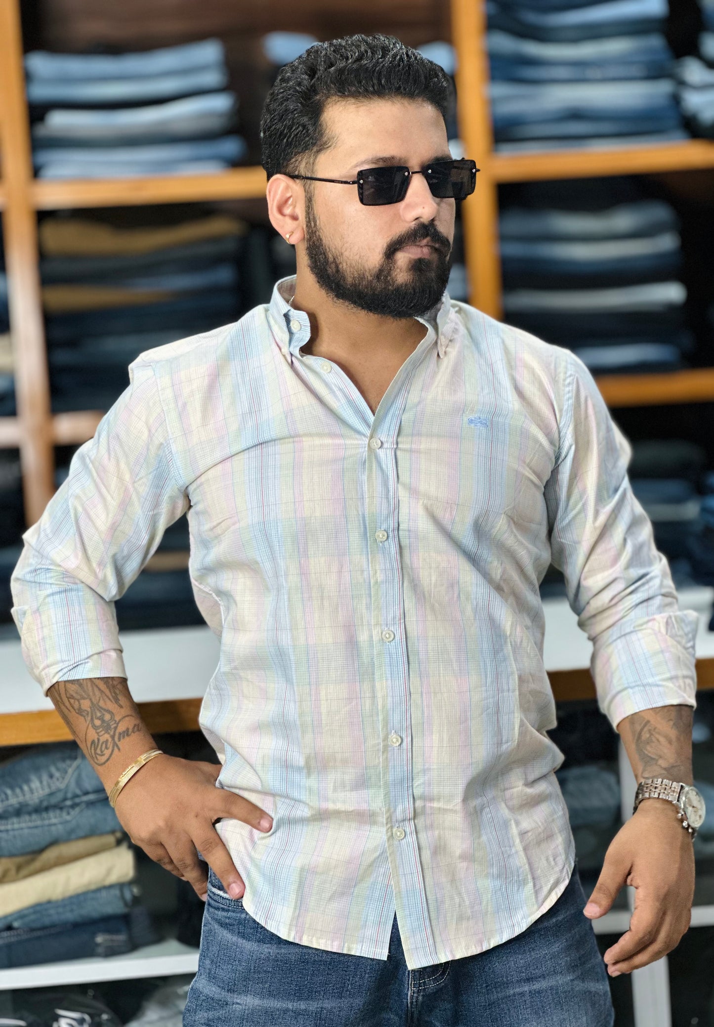 Multi Color Checks