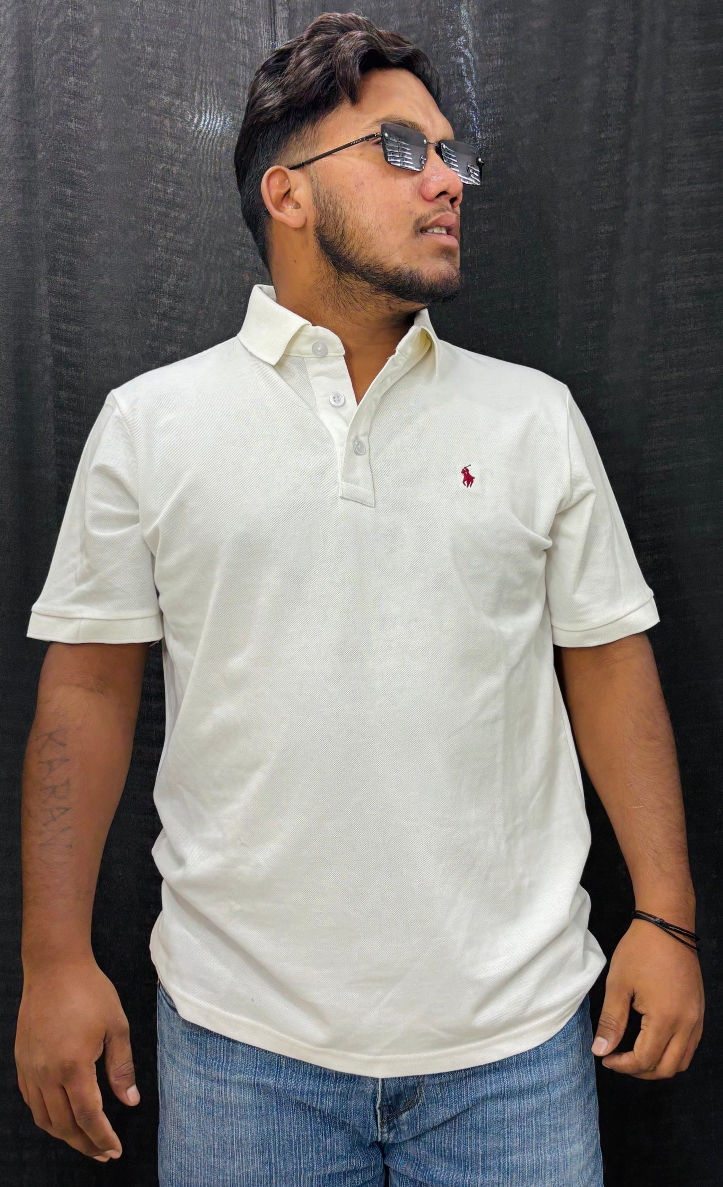 COLLAR TEE