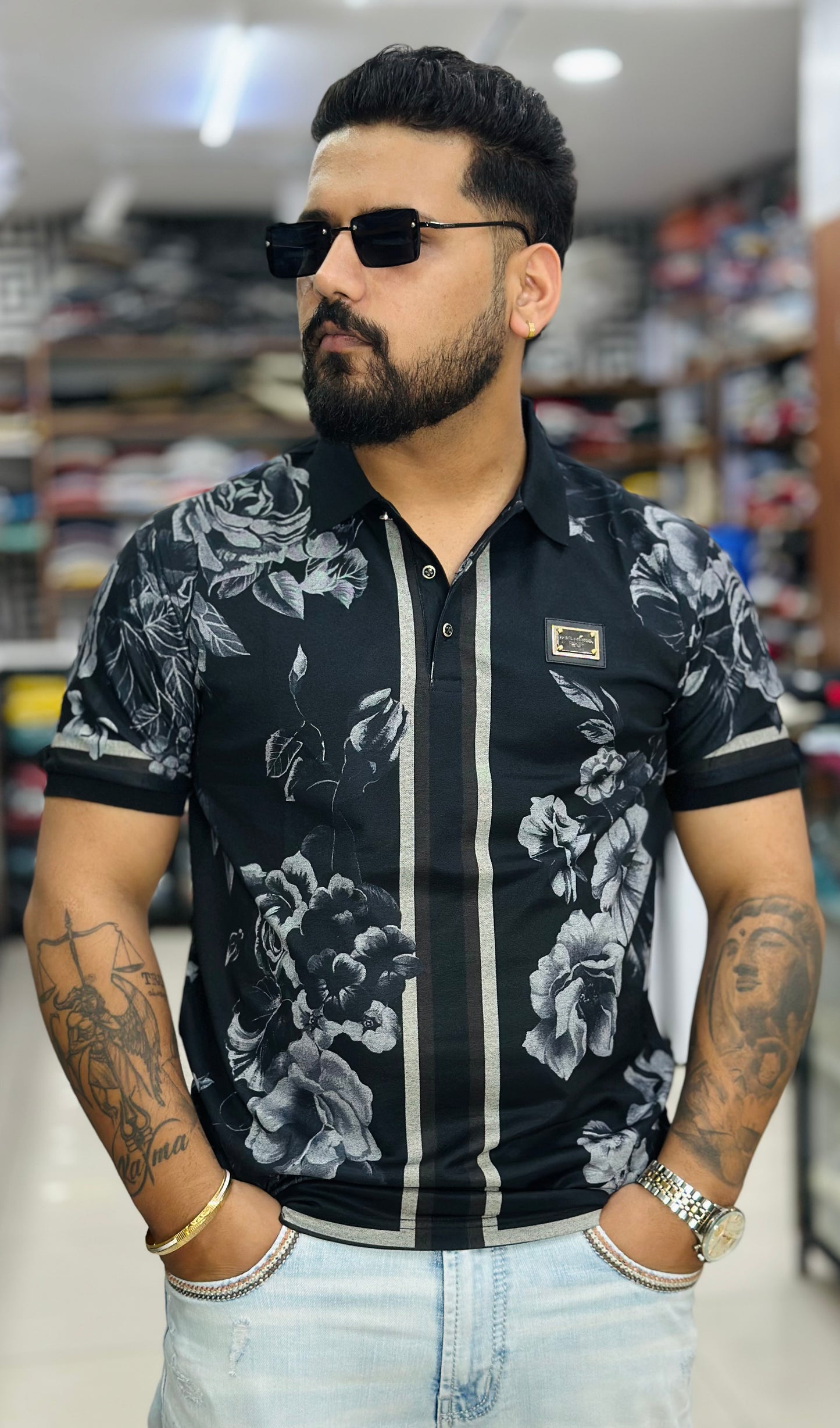 Imported Collar Tee