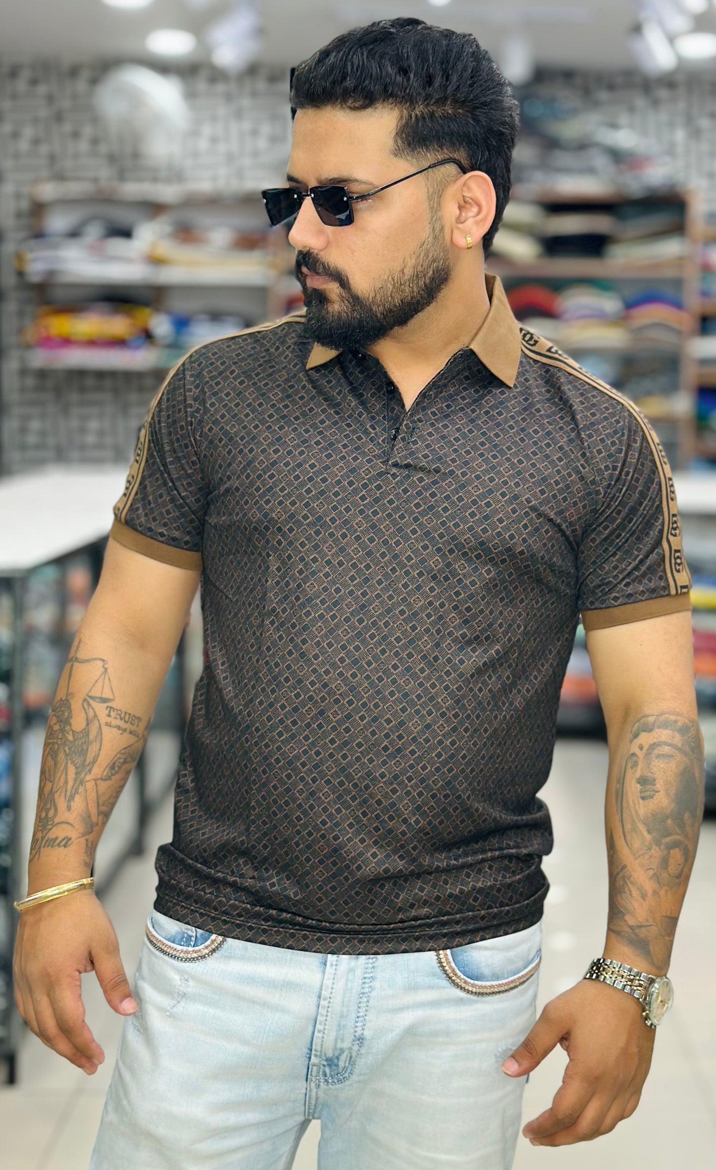 Imported Collar Tee