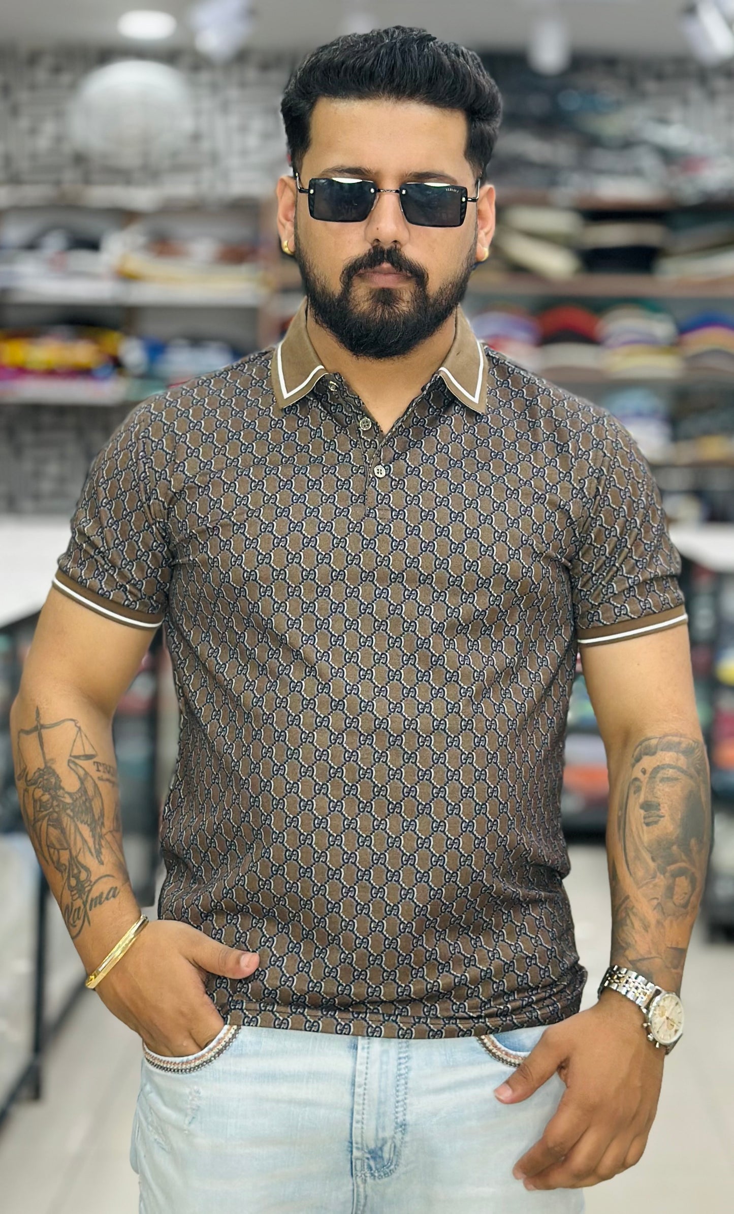 Imported Collar Tee
