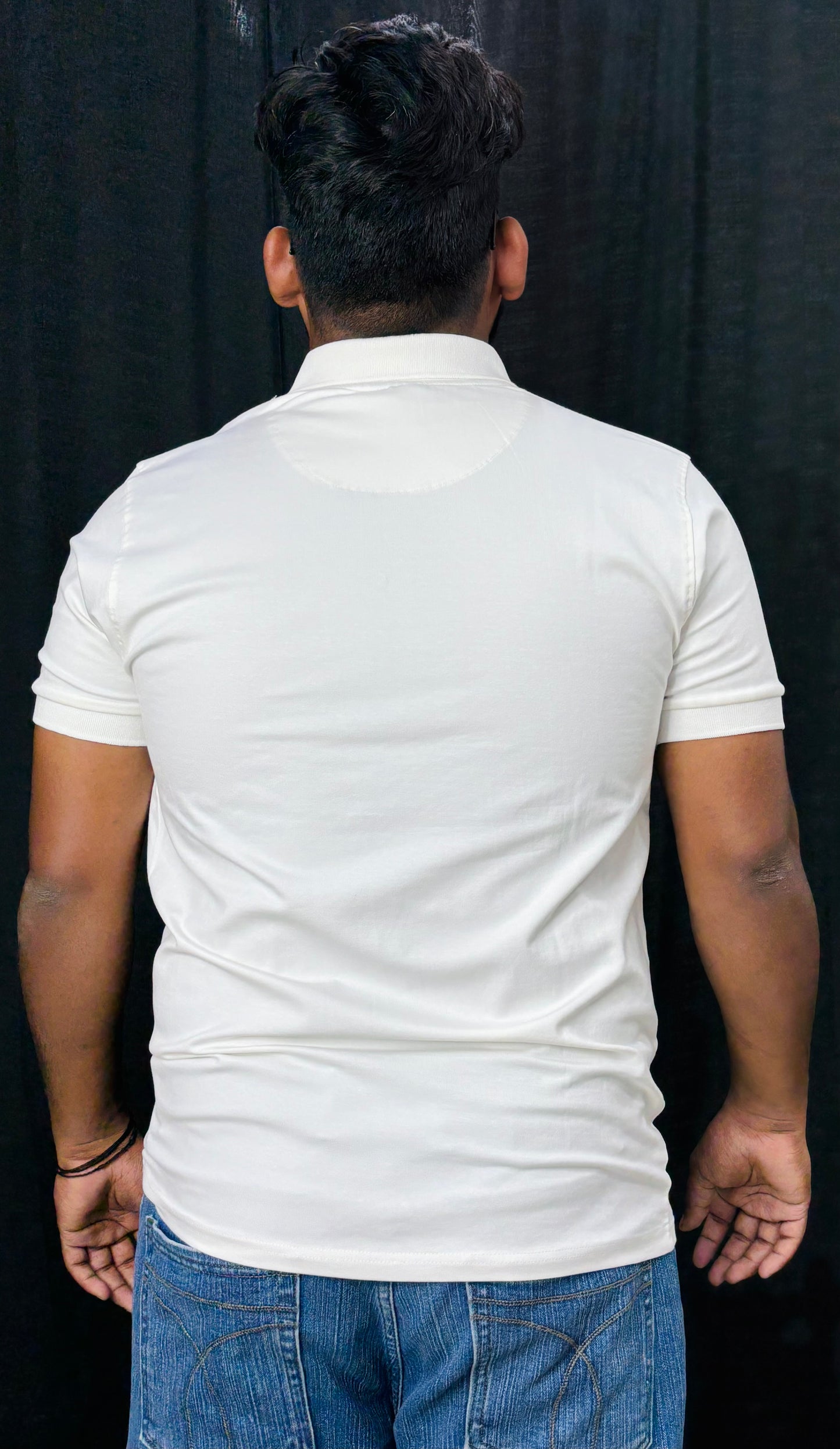 Cotton Collar Tee