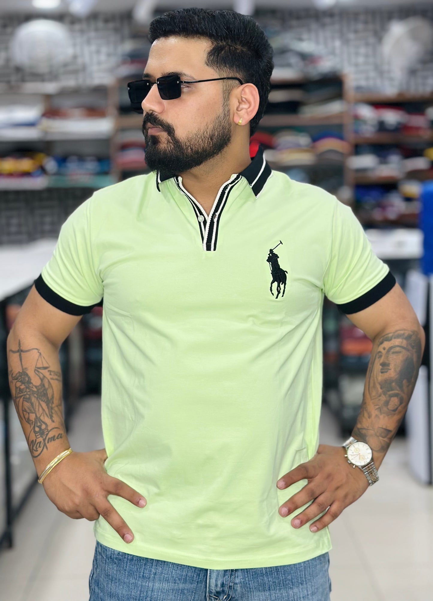 Custom Slim Fit Polo Shirt