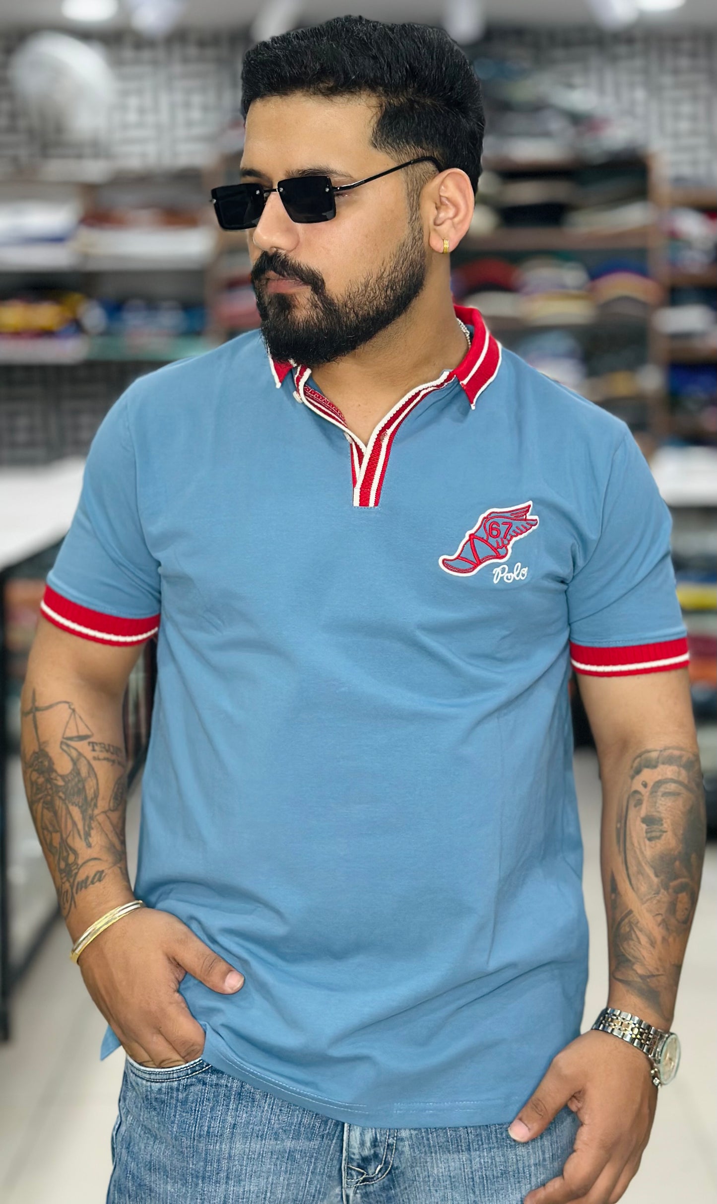 Custom Slim Fit Polo Shirt