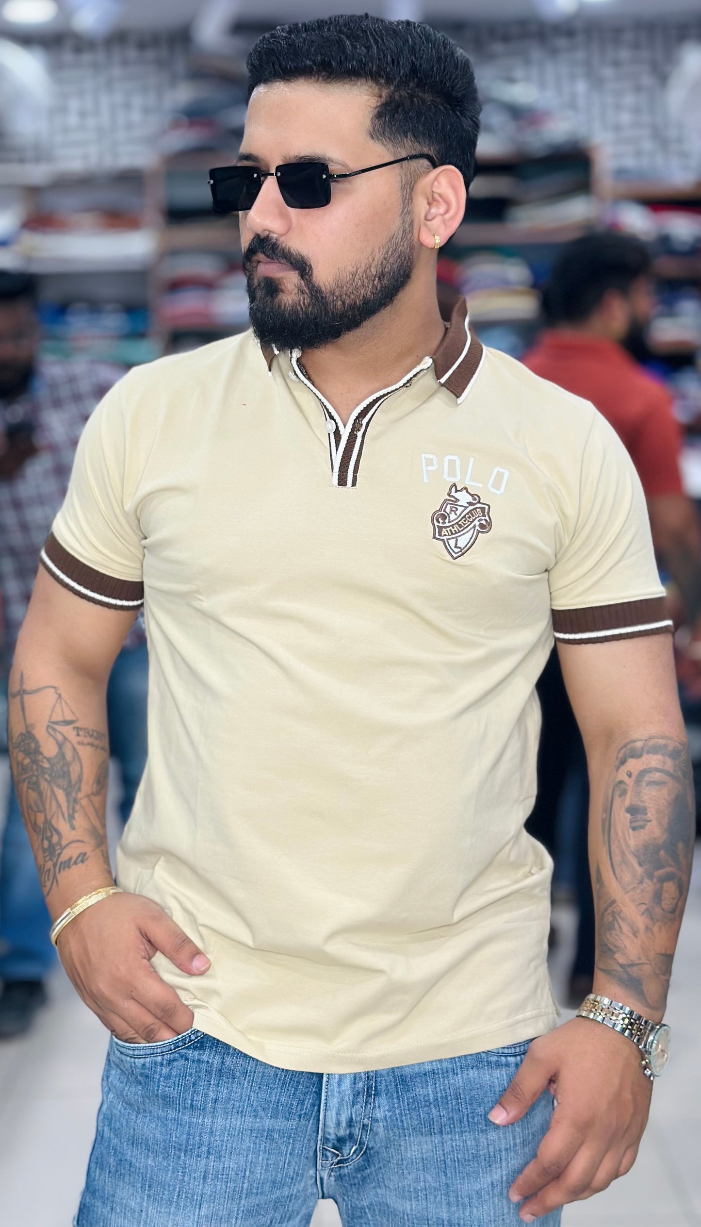 Custom Slim Fit Polo Shirt