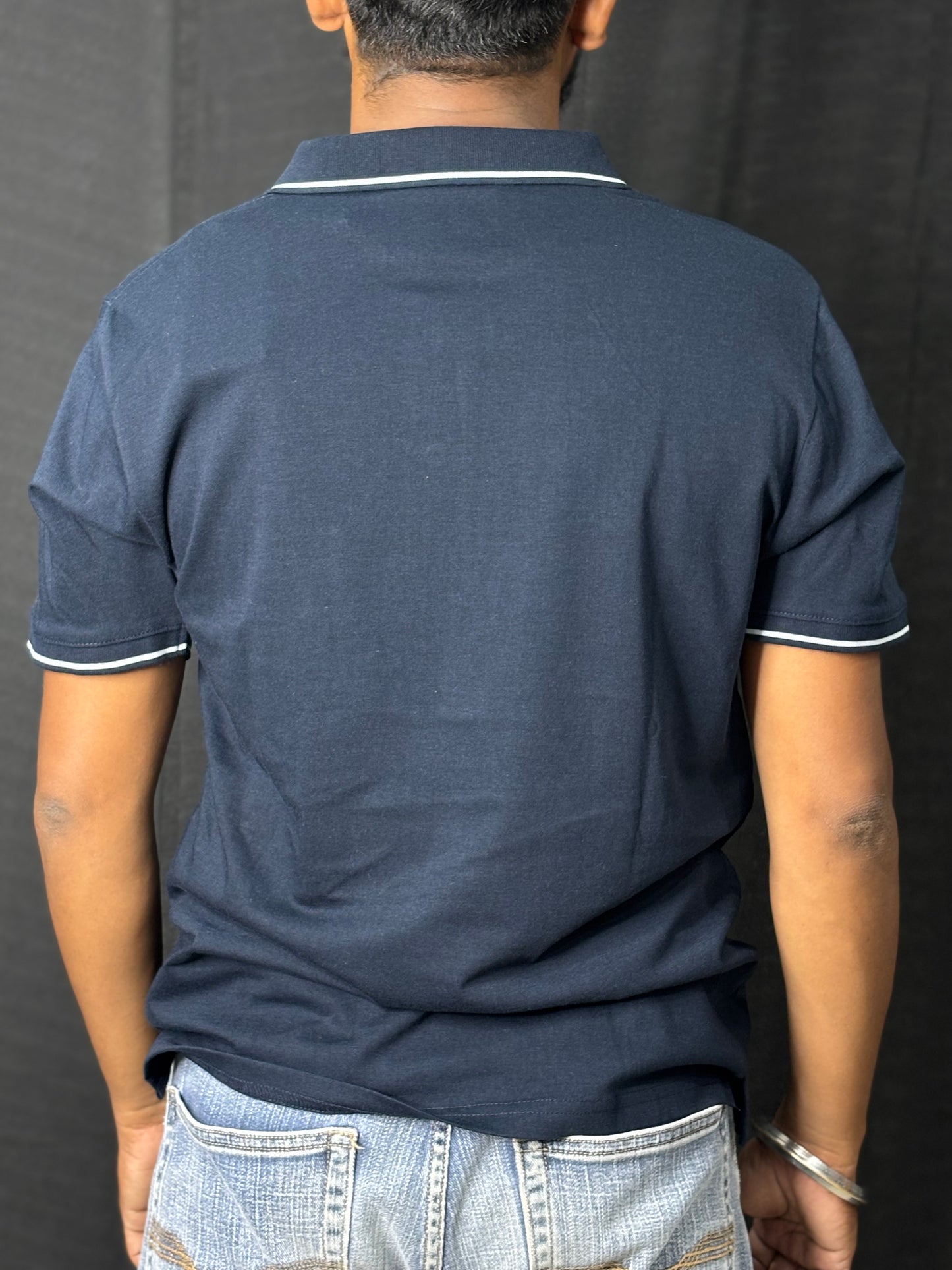 100% Cotton Collar Tee