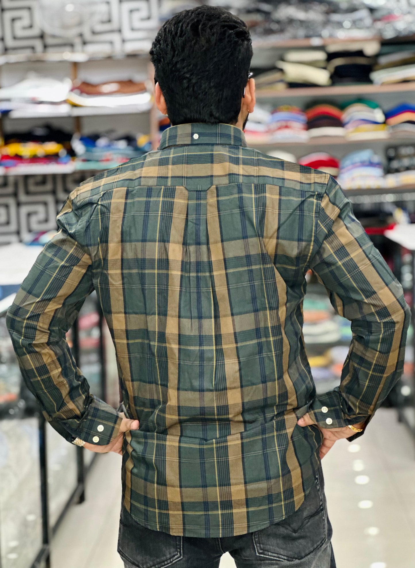 Men's Cotton Checked