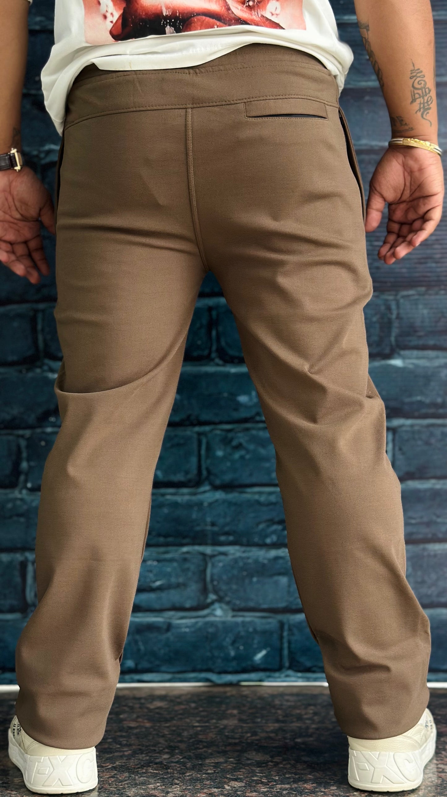 Men's Comfort Fit Cotton Track