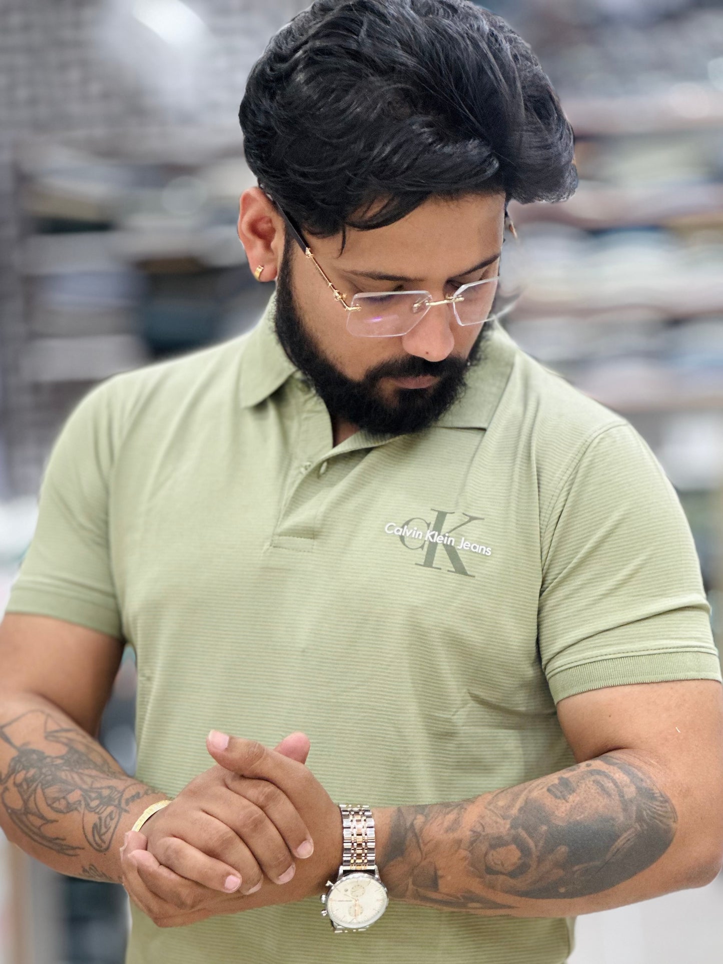 Light Weight Collar Tee