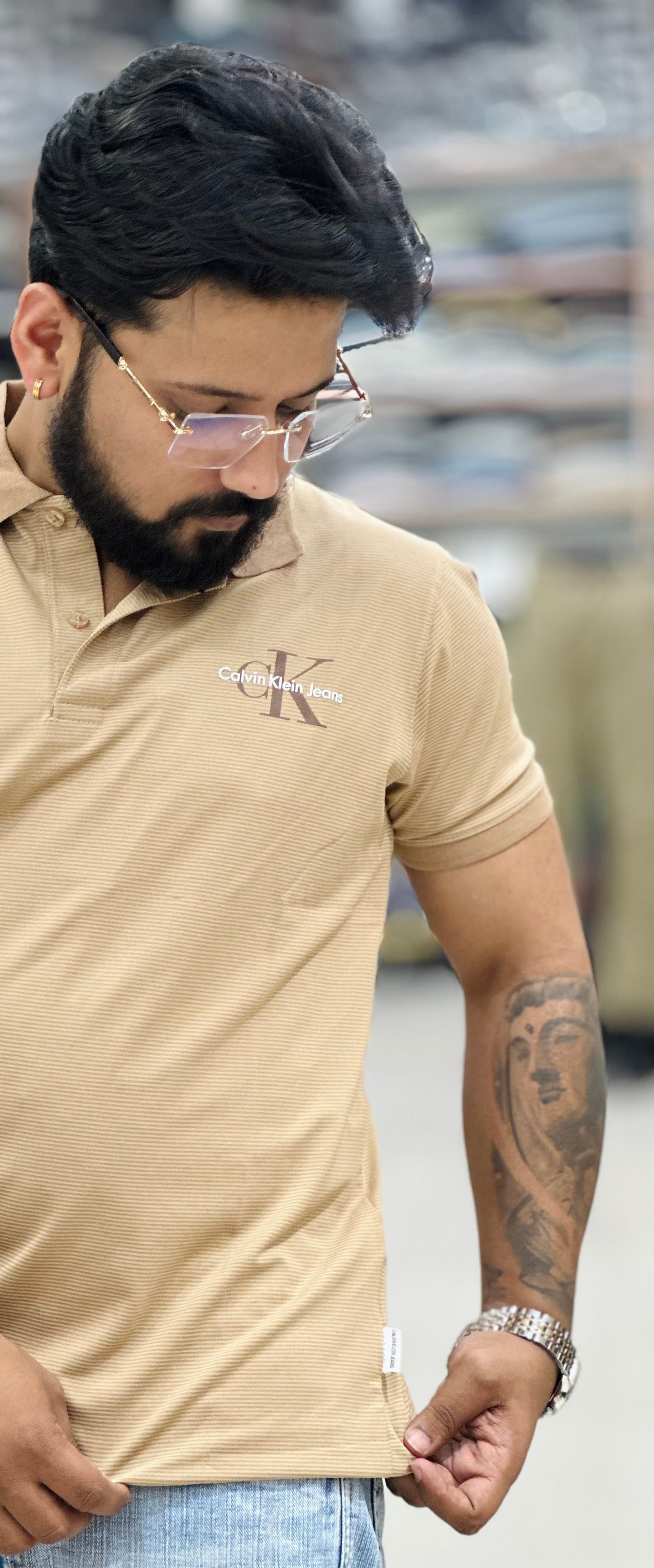 Light Weight Collar Tee