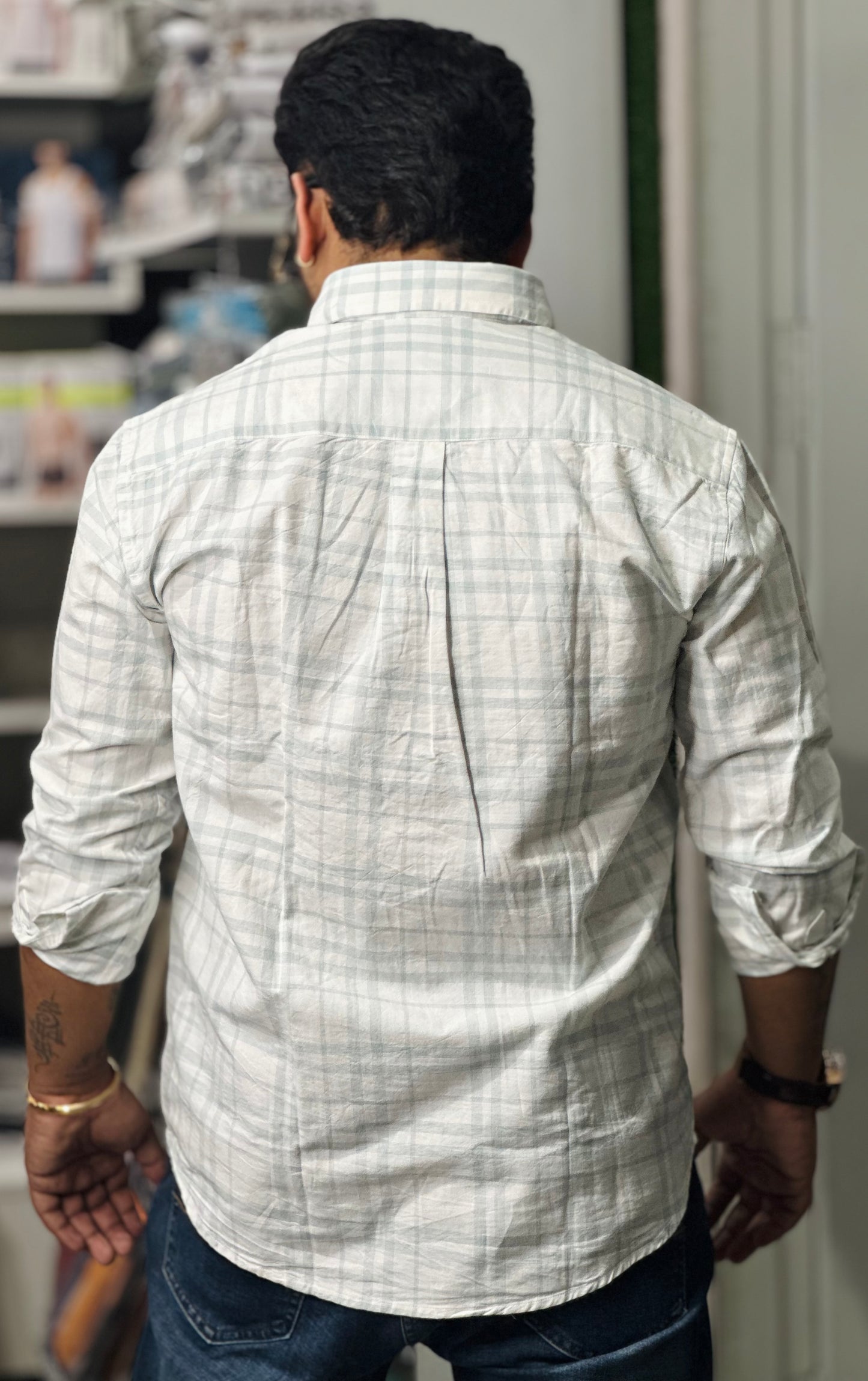 Solid Check Shirts