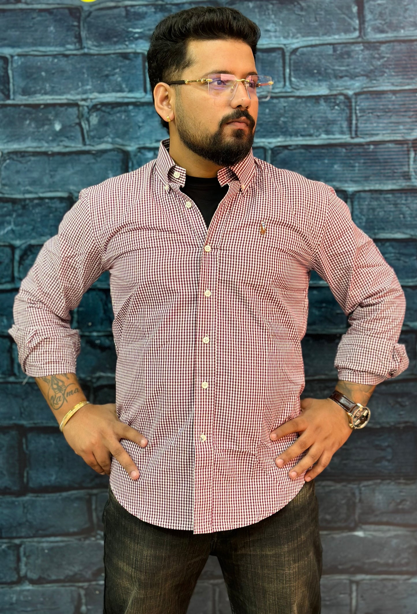 SMALL CHECK SHIRTS