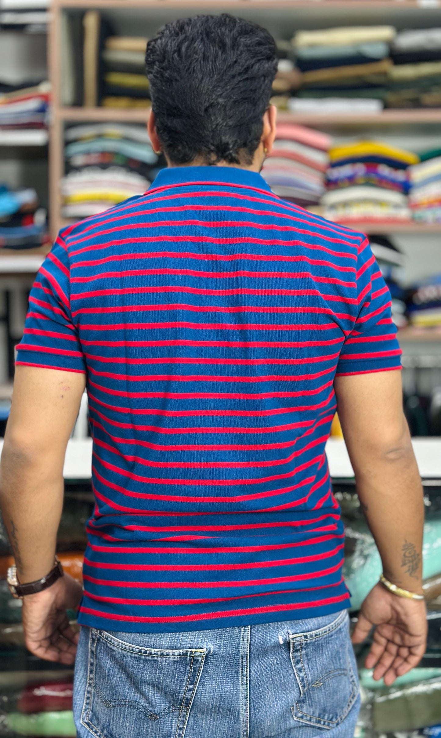 Small Striped Polos