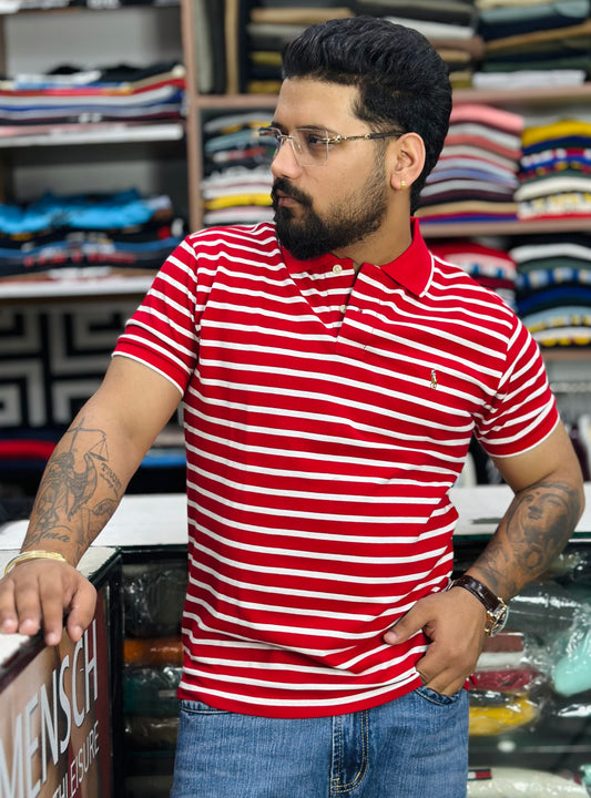 Small Striped Polos