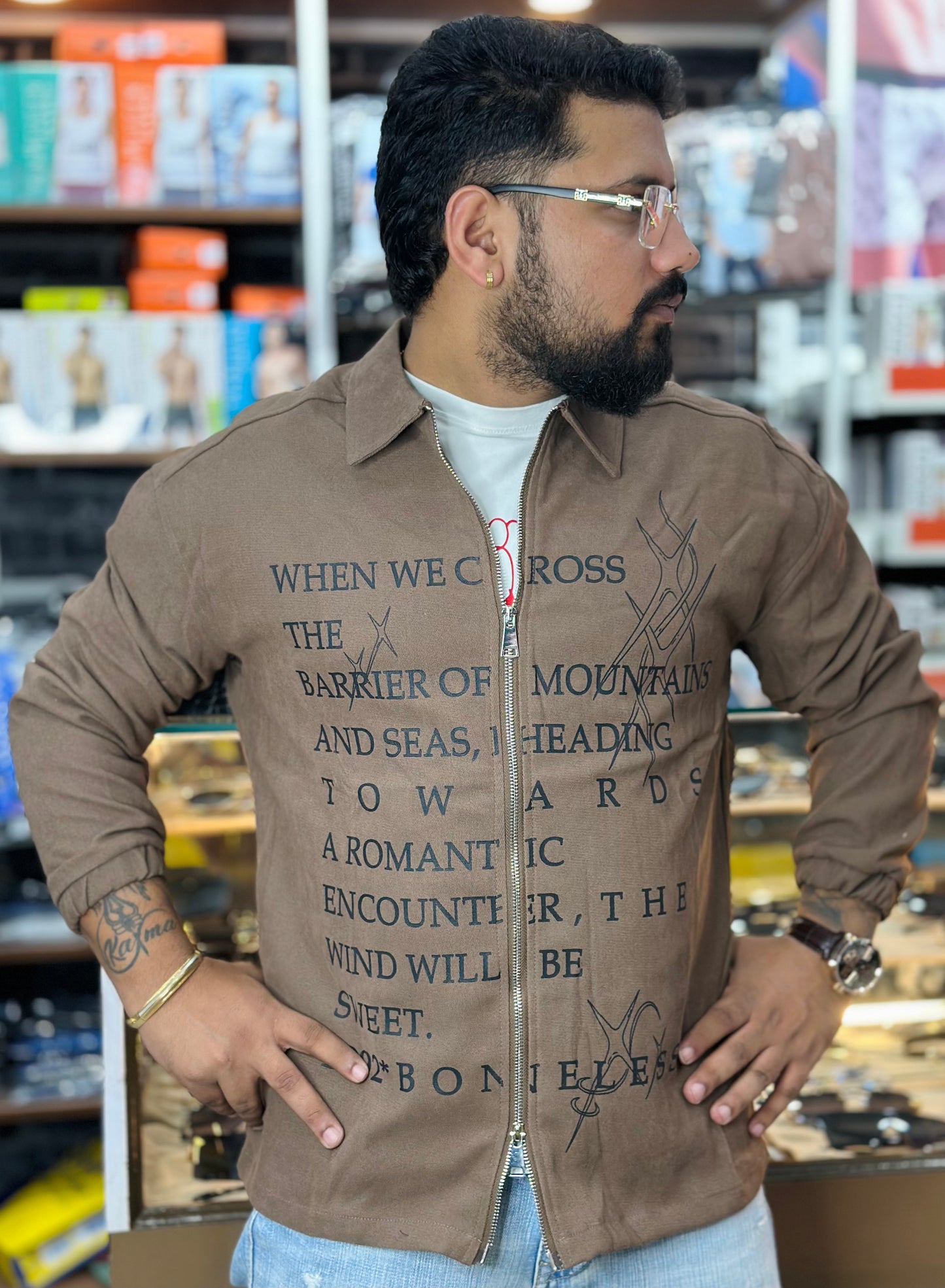 IMPORTED ZIPPER SHIRTS