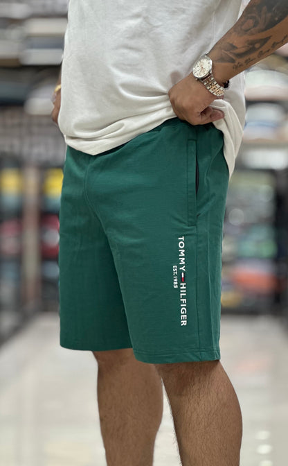Cotton shorts with heavy GSM