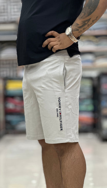 Cotton shorts with heavy GSM