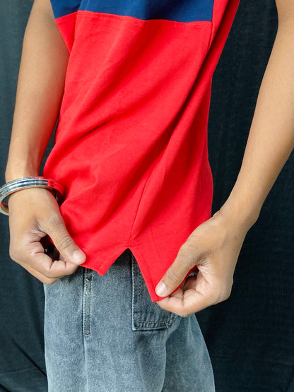 COLLAR TEE