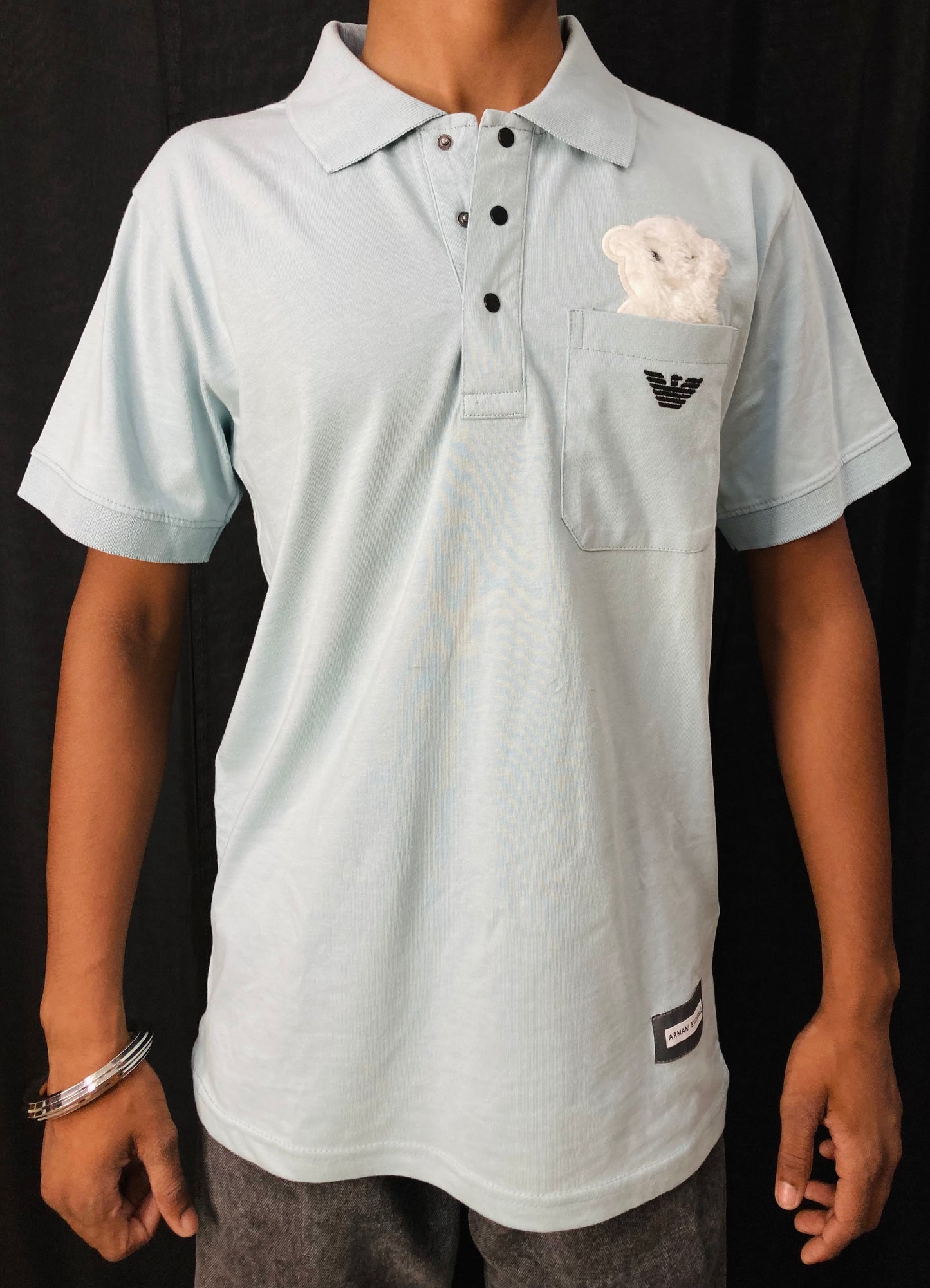 COLLAR TEE