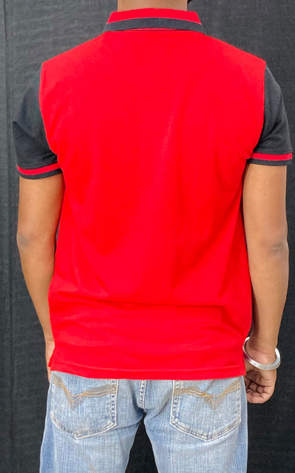 COLLAR TEE