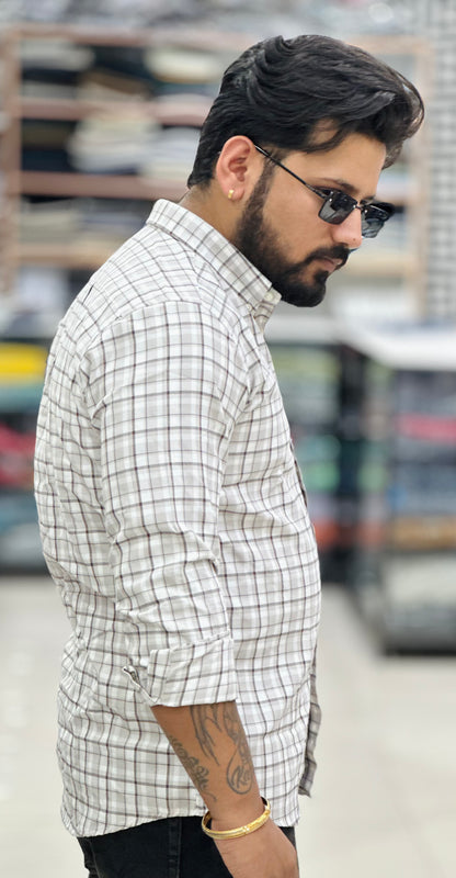Formal Check Shirt