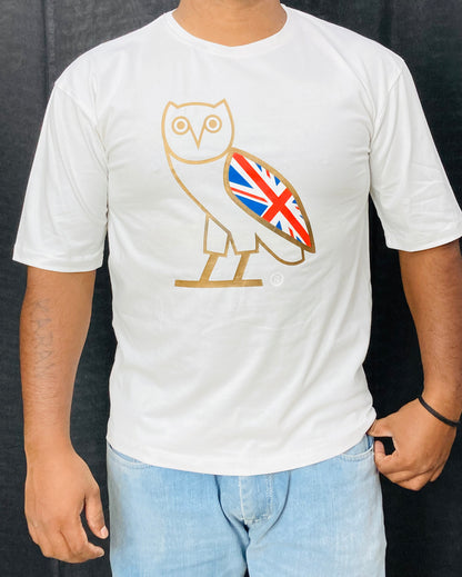 WHITE DROP TEE'S
