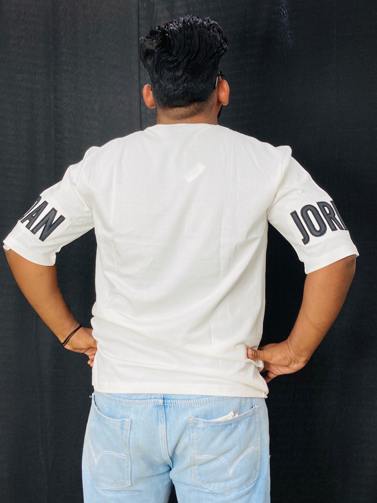 WHITE DROP TEE'S