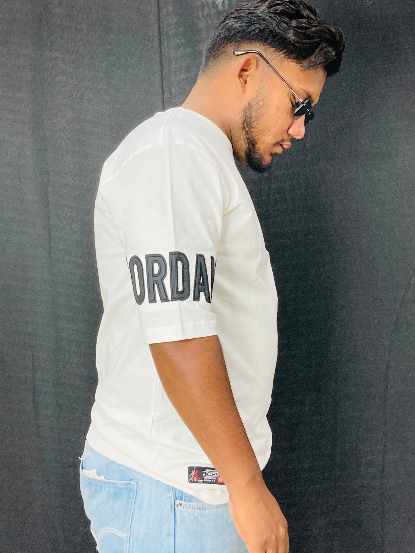 WHITE DROP TEE'S