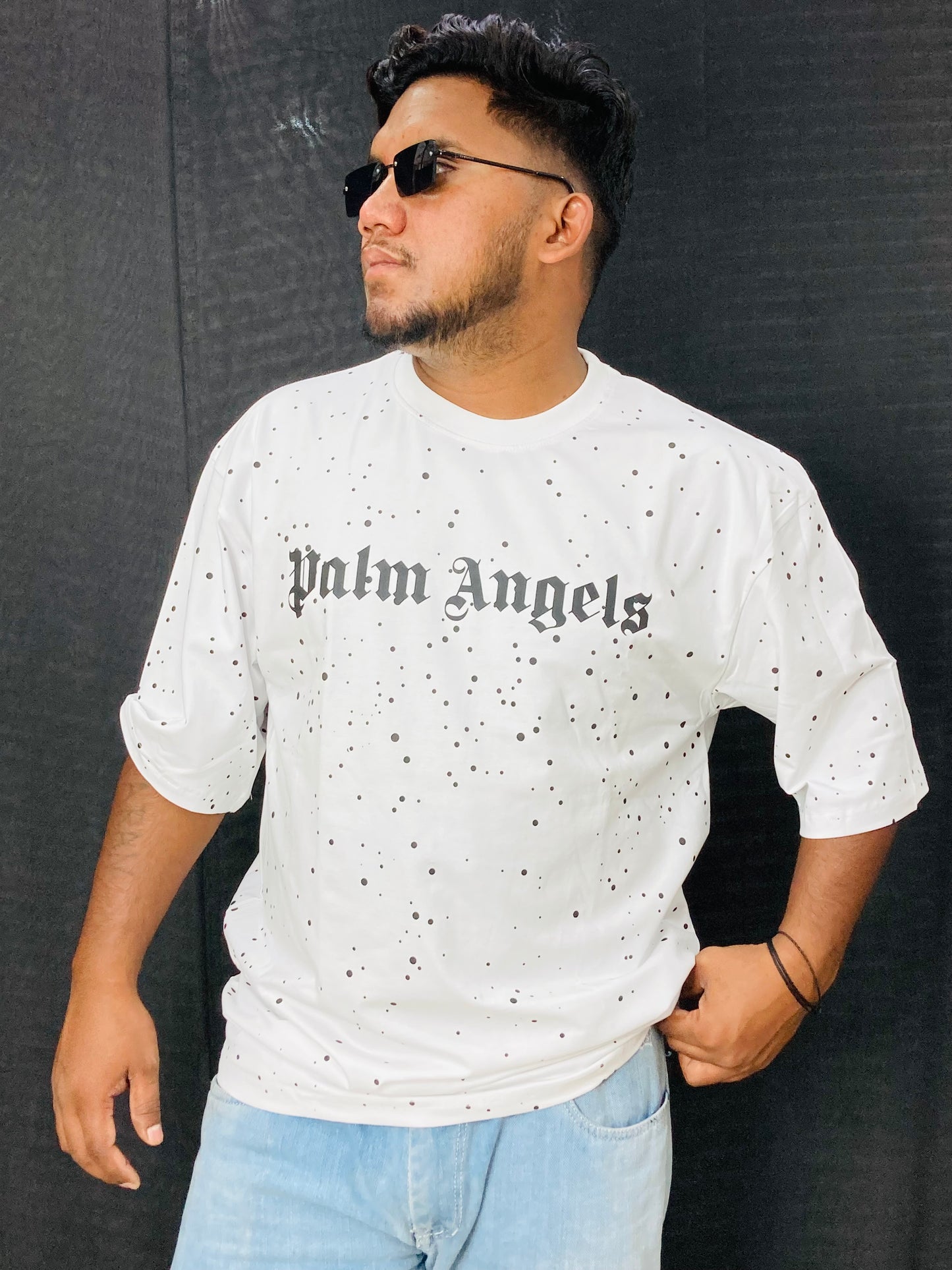 WHITE DROP TEE'S