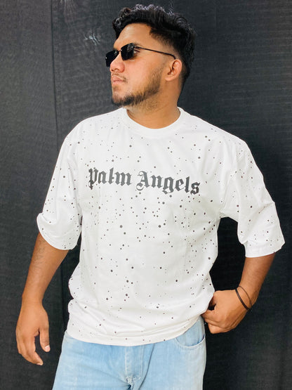 WHITE DROP TEE'S