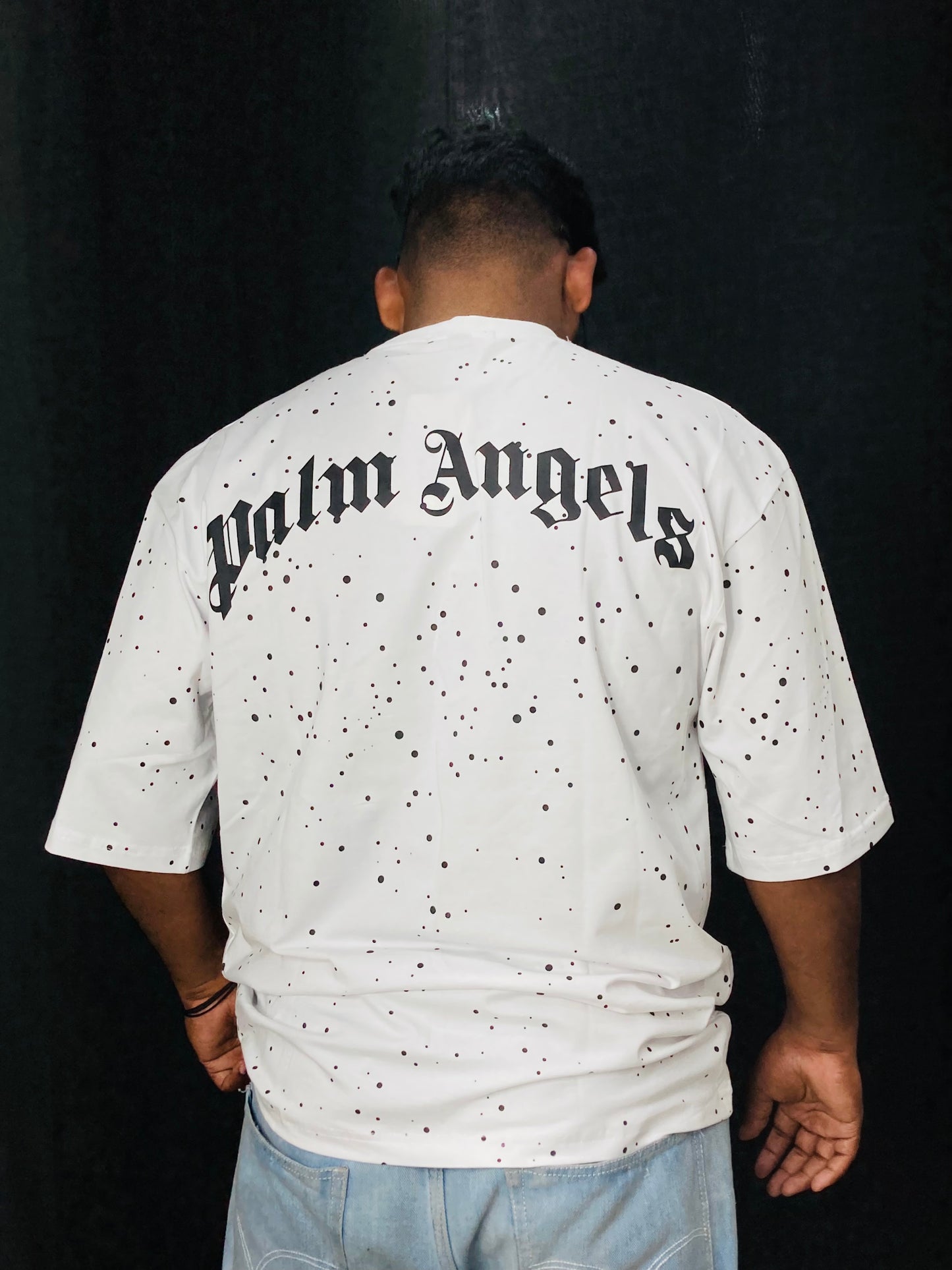 WHITE DROP TEE'S