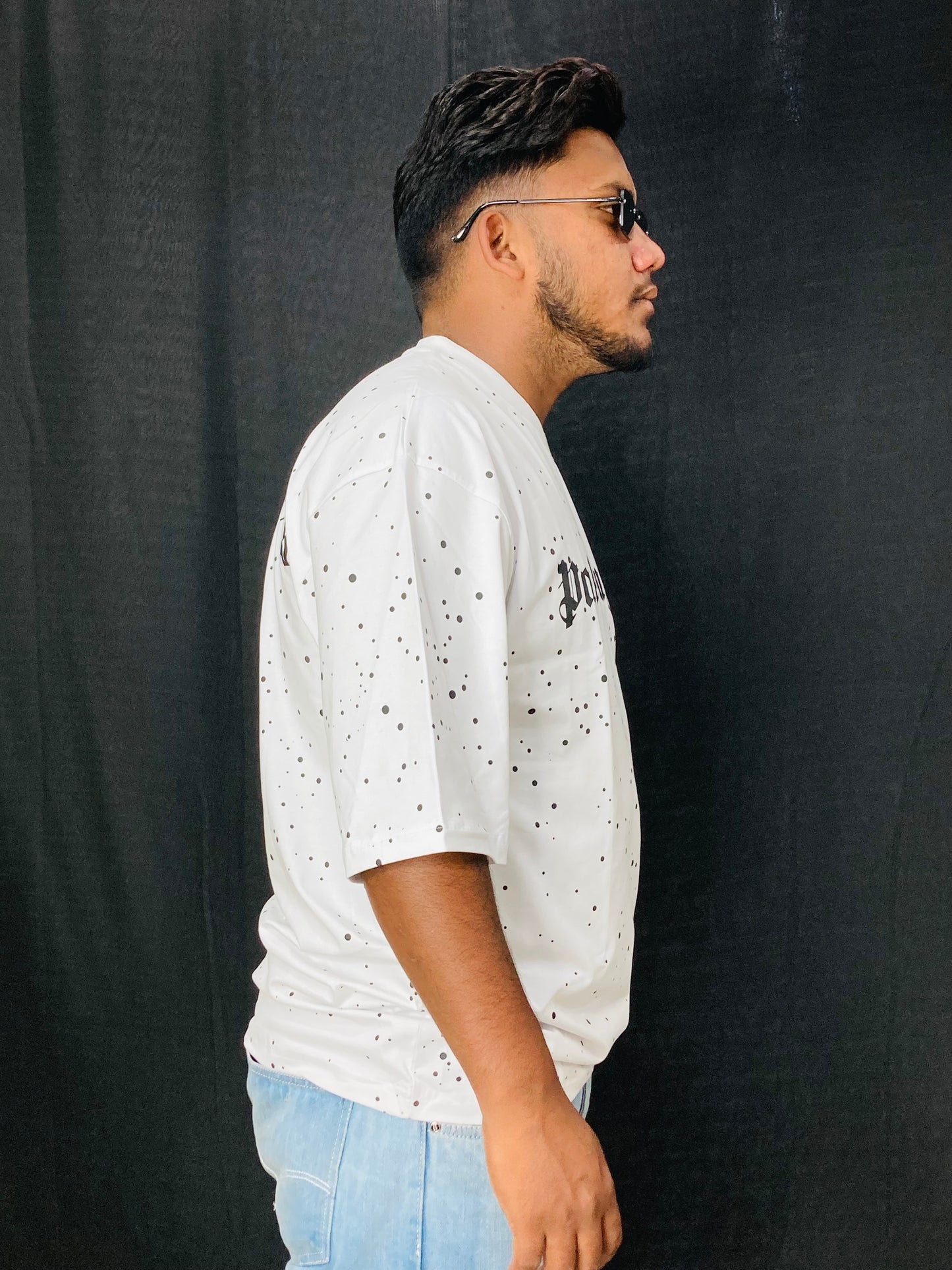 WHITE DROP TEE'S