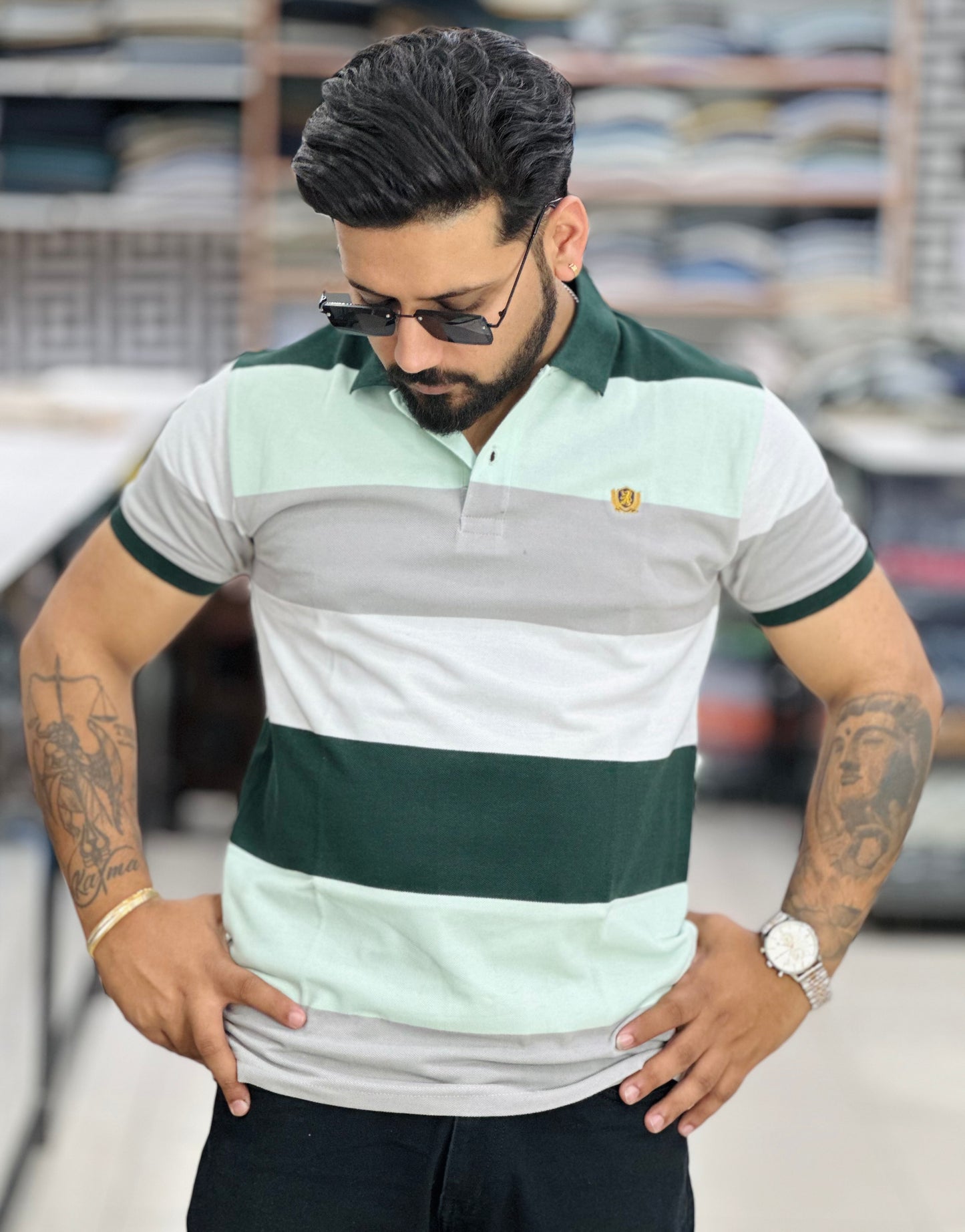 Patta Collar Tee
