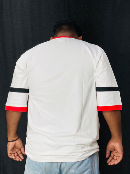WHITE DROP TEE'S