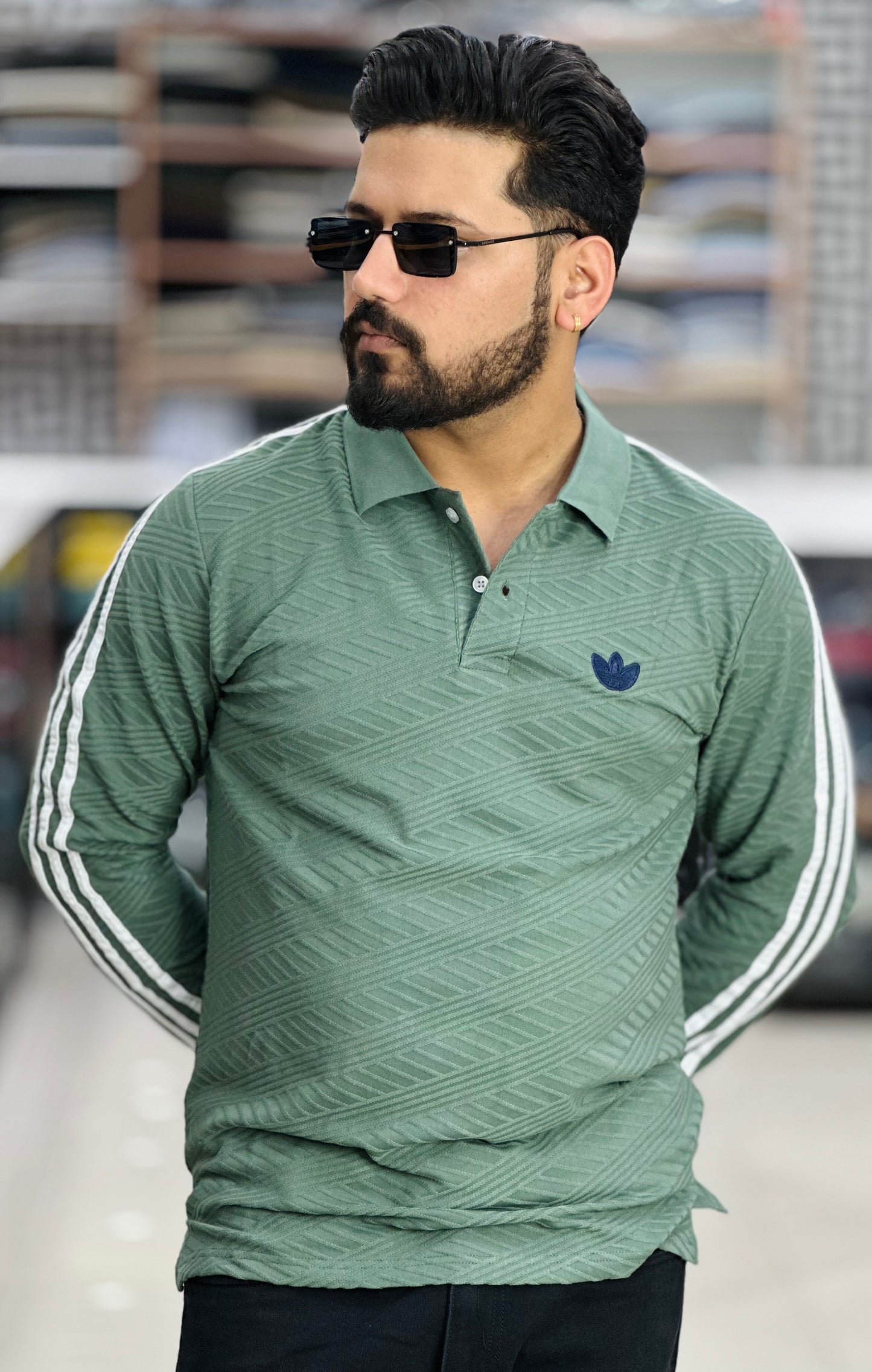 Full sleeves Tee with Sidebones